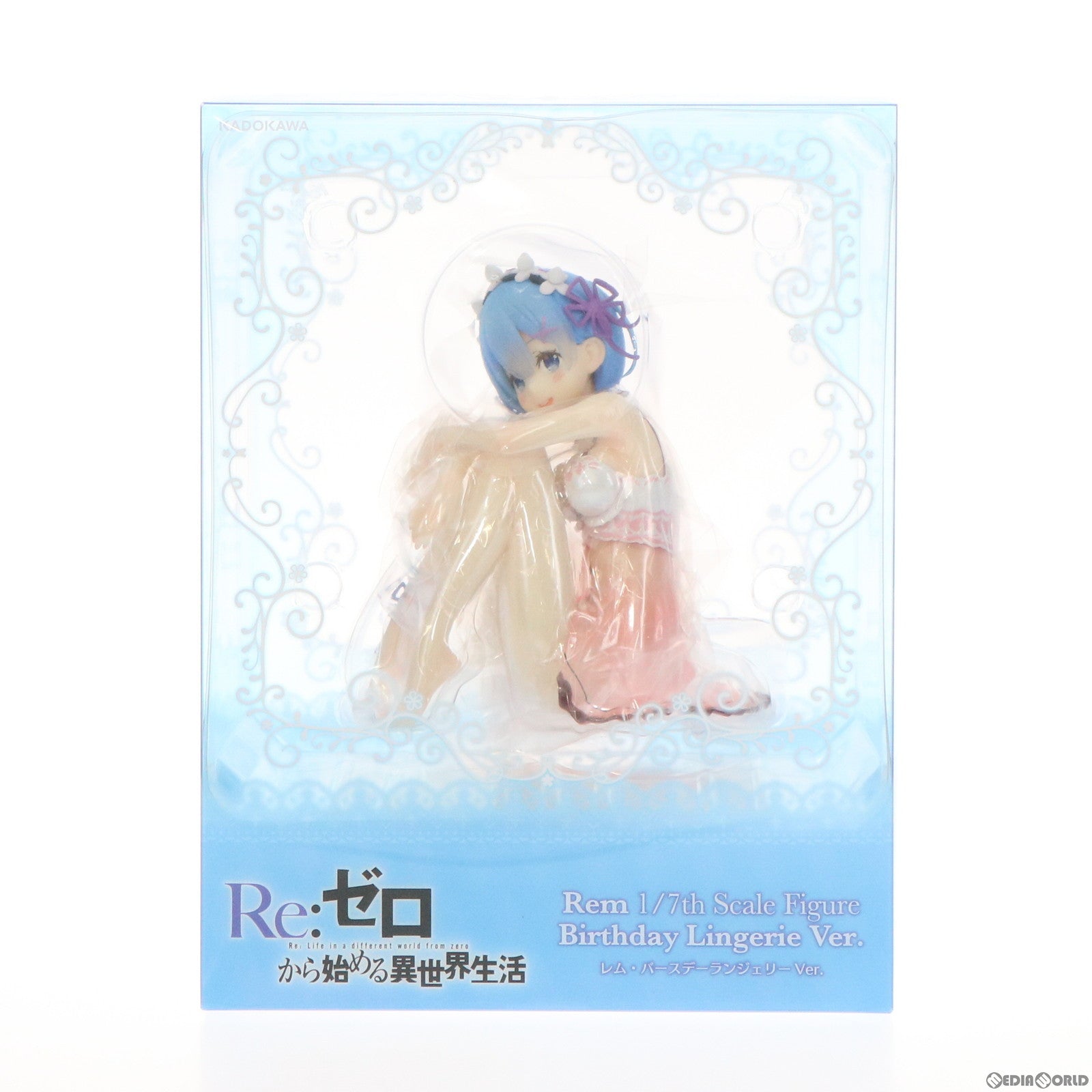 【中古即納】[FIG] カドカワストア&キャラアニ.com限定予約特典付属 レム・バースデーランジェリーVer. Re:ゼロから始める異世界生活 1/7 完成品 フィギュア KADOKAWA(カドカワ)(20171119)
