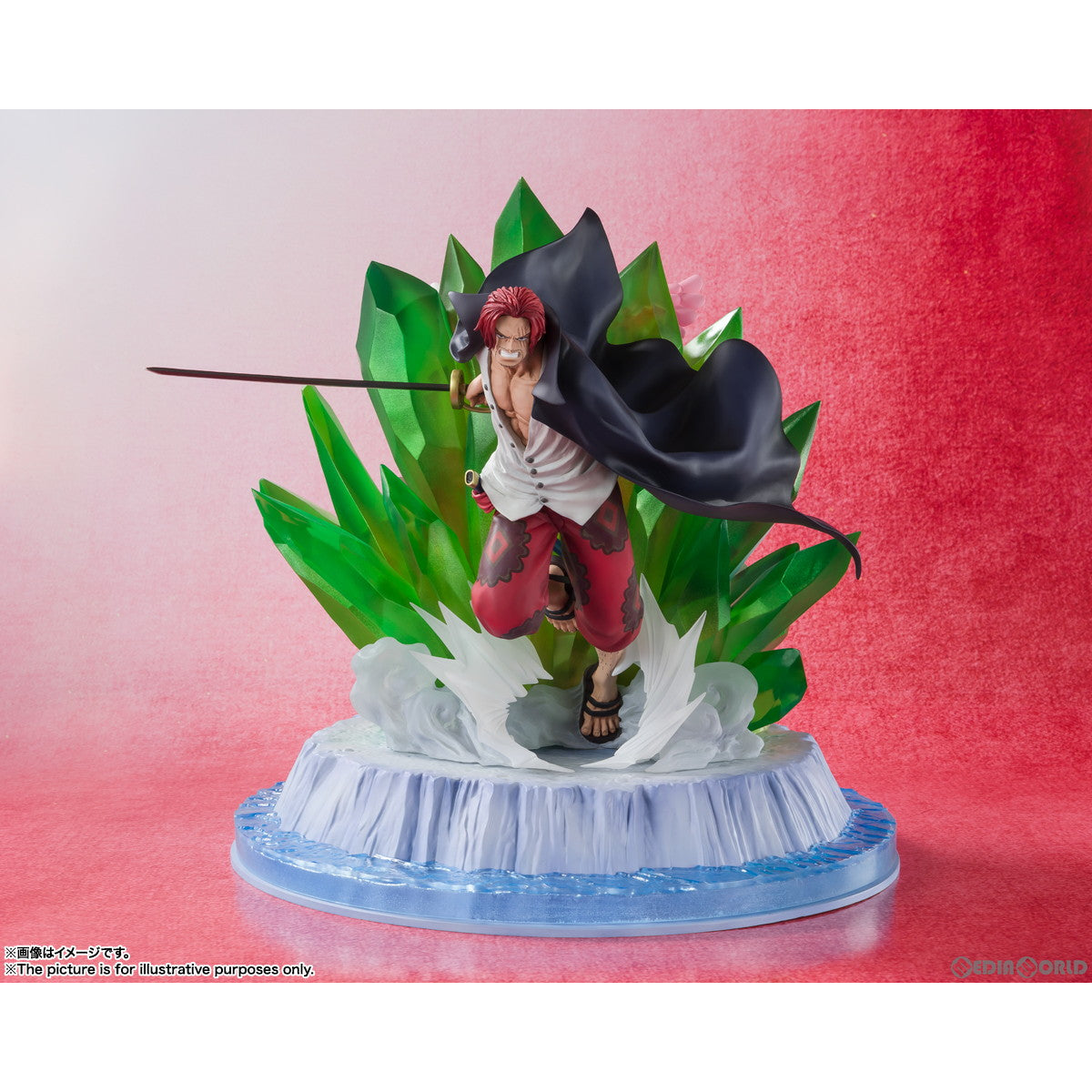【中古即納】[FIG] フィギュアーツZERO [超激戦]シャンクス&ウタ -ONE PIECE FILM RED Ver.- ワンピース 完成品 フィギュア バンダイスピリッツ(20230224)