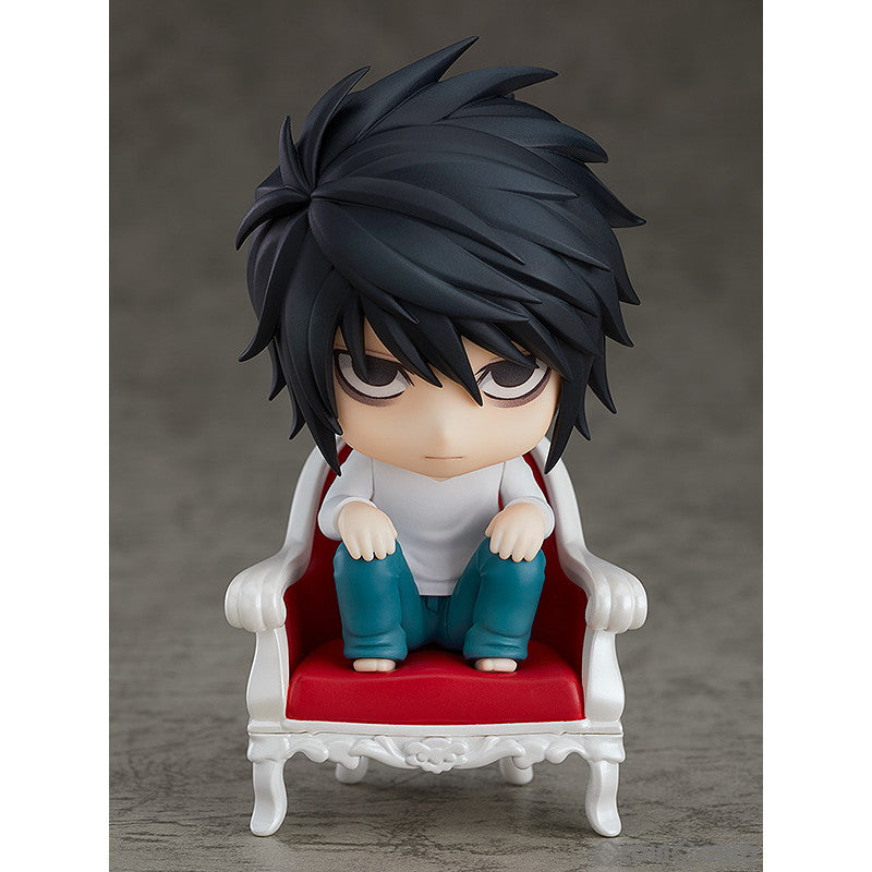 【中古即納】[FIG] (再販) ねんどろいど 1200 L 2.0 DEATH NOTE(デスノート) 完成品 可動フィギュア グッドスマイルカンパニー(20230604)