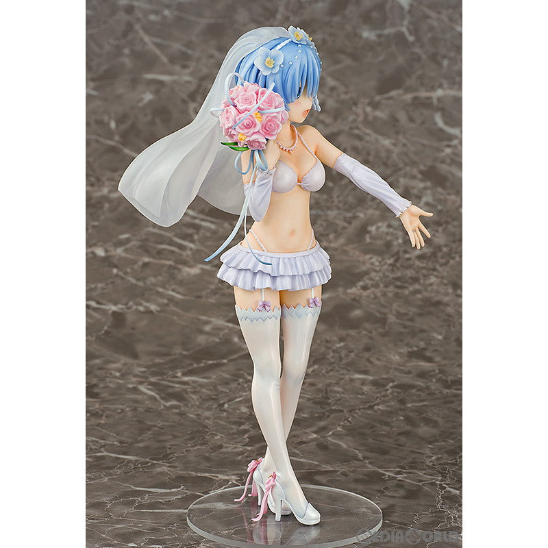 【新品】【お取り寄せ】[FIG] (再販) レム ウェディングVer. Re:ゼロから始める異世界生活 1/7 完成品 フィギュア Phat!(ファット・カンパニー) (20240425)