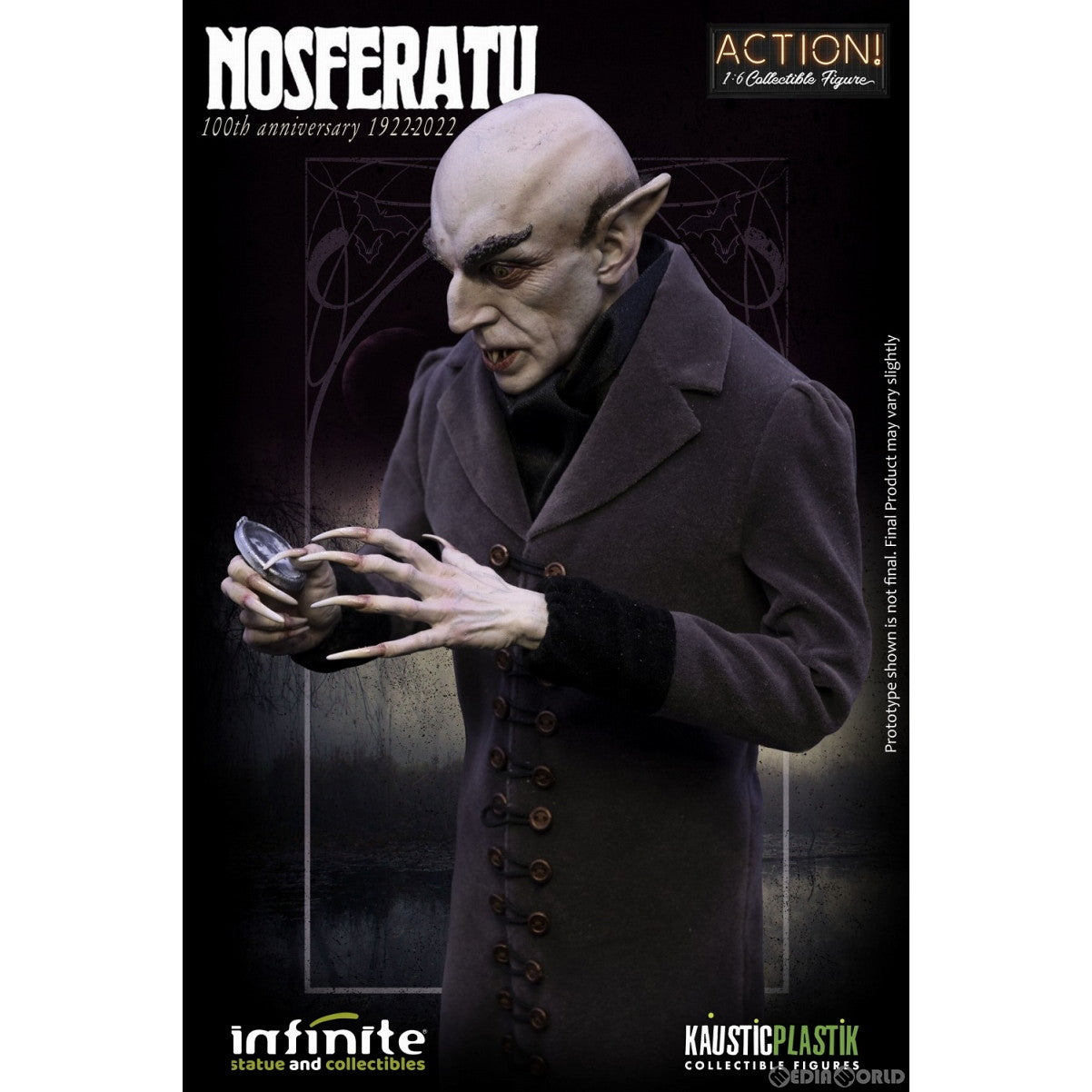 【新品即納】[FIG] オルロック伯爵 吸血鬼ノスフェラトゥ 1/6 アクションフィギュア インフィニティスタチュー(20230830)