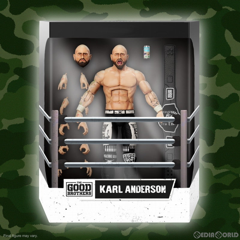 【新品即納】[FIG] Good Brothers(グッドブラザーズ) カール・アンダーソン アルティメイト 7インチ アクションフィギュア ver.2 スーパー7(20231231)