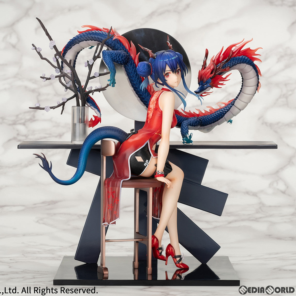 【新品即納】[FIG] 予約特典付属 チェン 歳紅霞VER. アークナイツ 1/7 完成品 フィギュア APEX(エーペックス) (20231031)