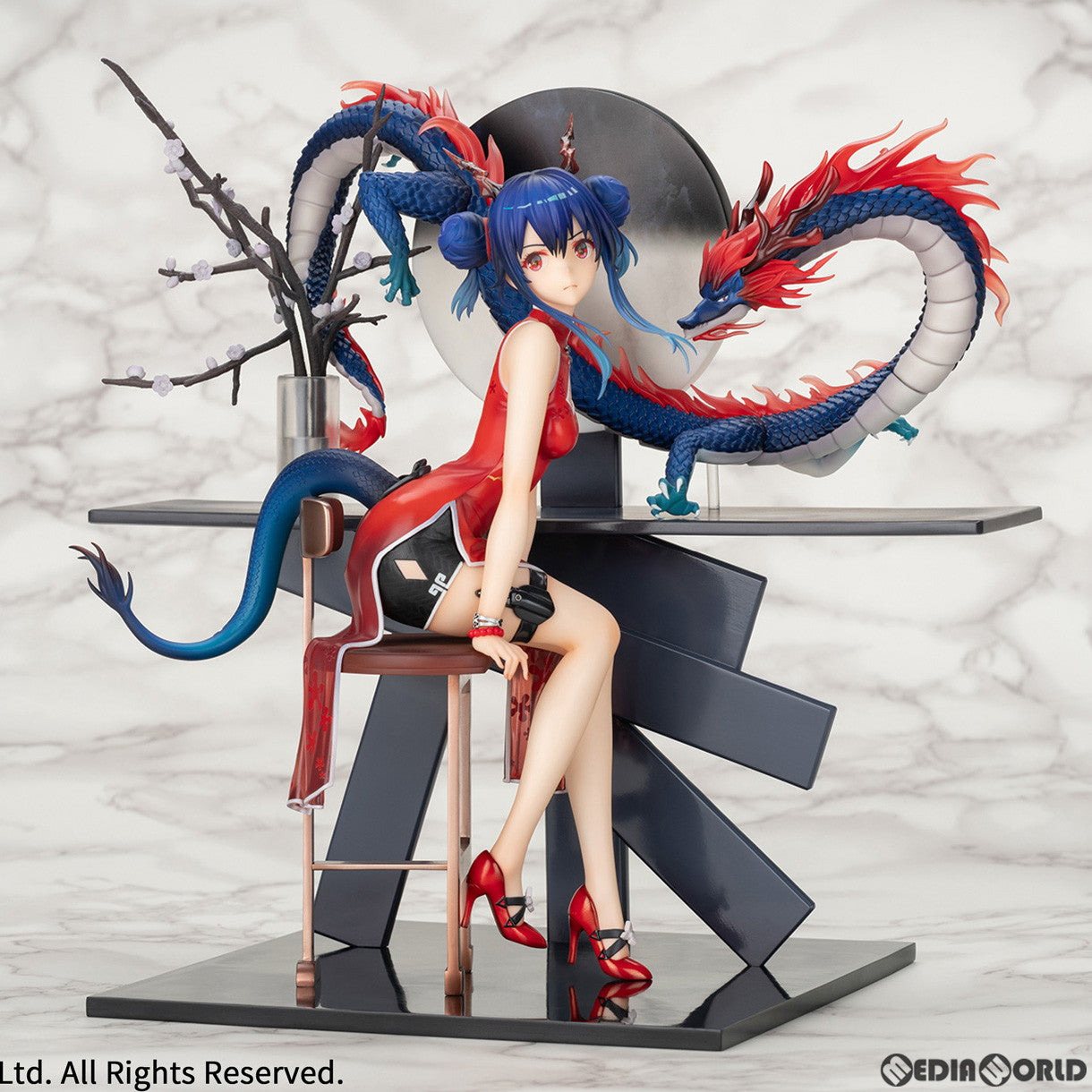 【新品即納】[FIG] 予約特典付属 チェン 歳紅霞VER. アークナイツ 1/7 完成品 フィギュア APEX(エーペックス) (20231031)