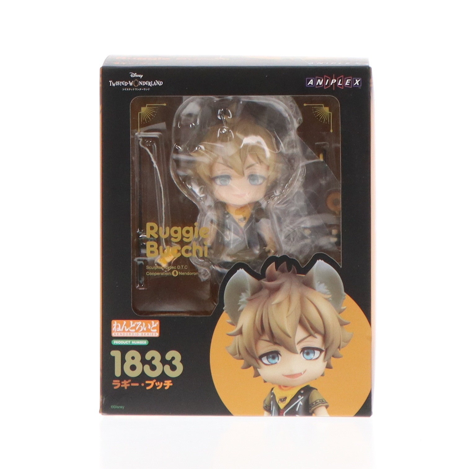 【中古即納】[FIG] ねんどろいど ラギー・ブッチ 「ディズニー ツイステッドワンダーランド」 ANIPLEX＋&GOODSMILE ONLINE SHOP限定 フィギュア アニプレックス/オランジュ・ルージュ(20221031)