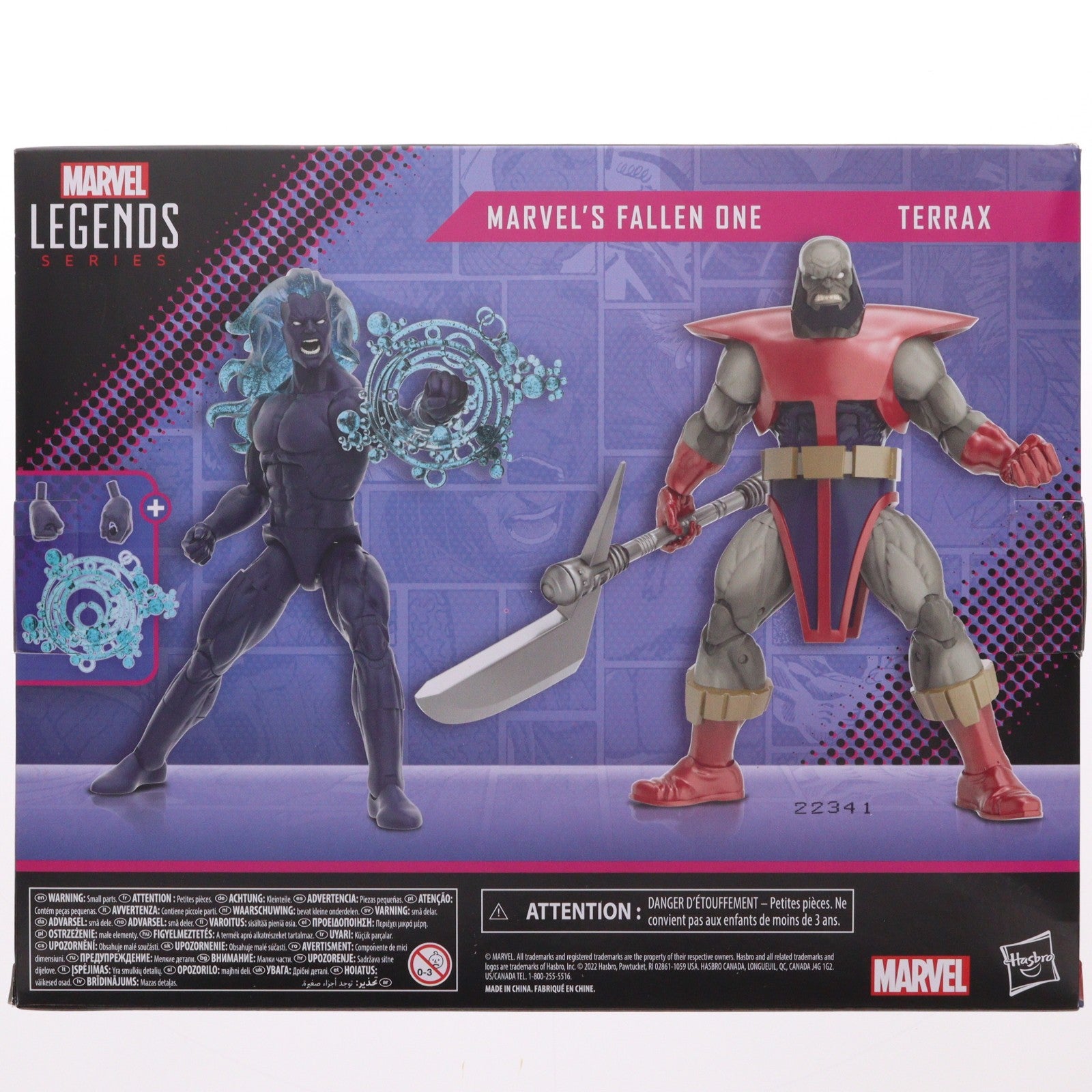 【中古即納】[FIG] ヘラルド・オブ・ギャラクタス 2パック(フォールンワン&テラックス) 「マーベル・コミック」 マーベル・レジェンド MCUシリーズ 6インチ・アクション フィギュア ハズブロ/ホットトイズ(20221031)
