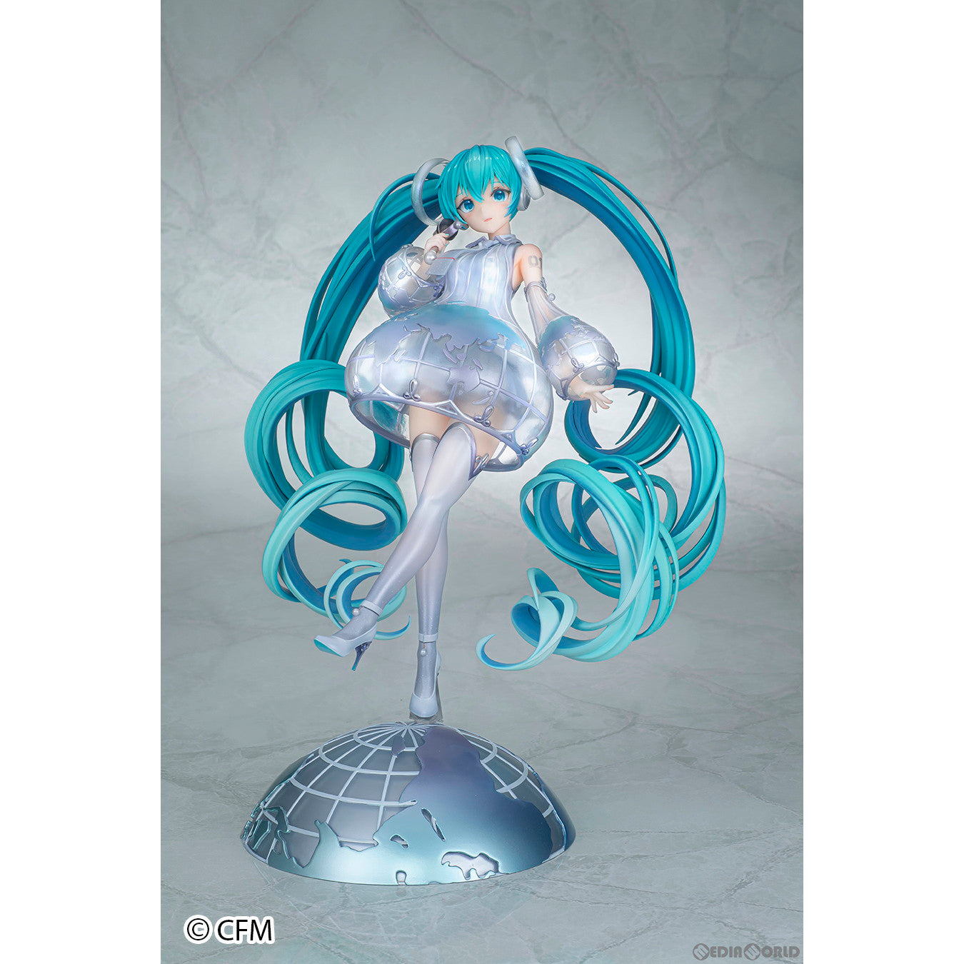 【新品即納】[FIG] 初音ミク MIKU EXPO 2021 Online ver. キャラクター・ボーカル・シリーズ01 初音ミク 1/7 完成品 フィギュア(AX-0247) アルファマックス(20230731)