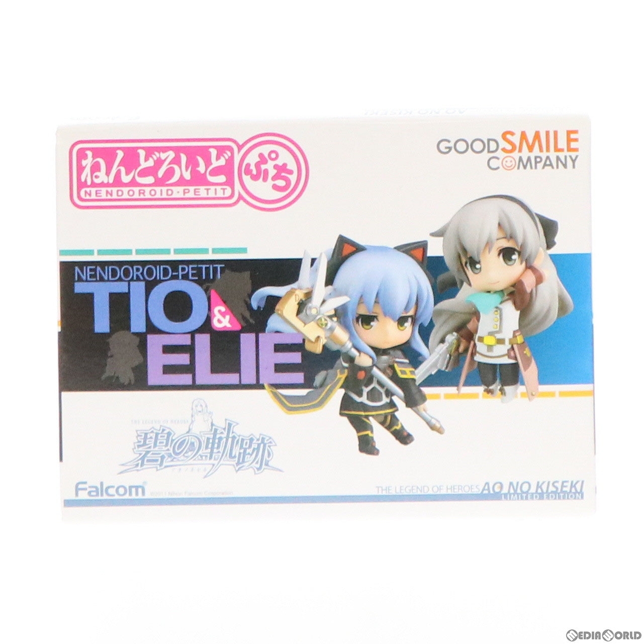 【中古即納】[FIG] (フィギュア単品)ねんどろいどぷち ティオ&エリィ PSPソフト 英雄伝説 碧の軌跡 完全予約限定版 完成品 可動フィギュア グッドスマイルカンパニー(20110929)