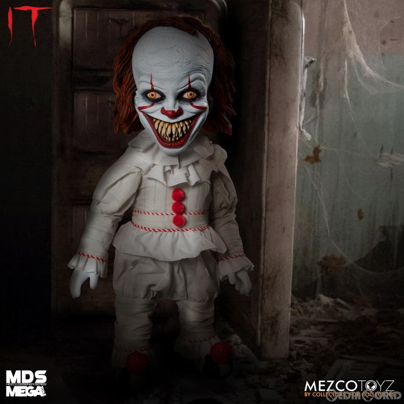 【新品即納】[FIG] MDS デザイナーシリーズ ペニーワイズ IT イット それが見えたら、終わり。 15インチ メガスケール フィギュア シニスター ver 完成品 メズコトイズ(20230712)