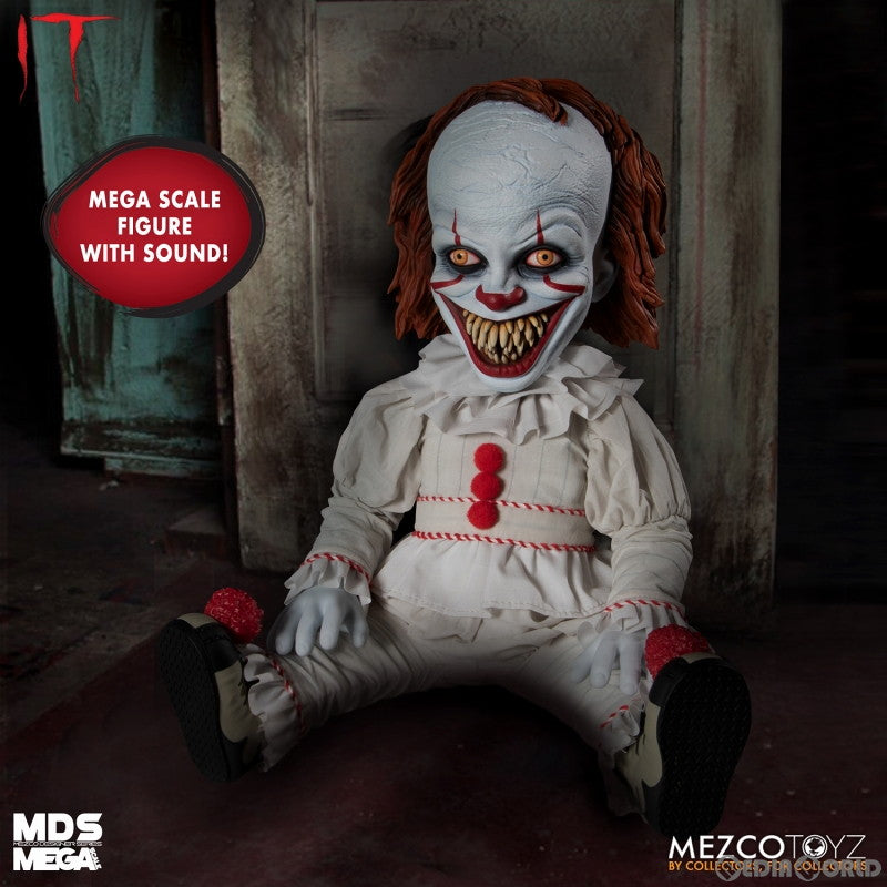 【新品即納】[FIG] MDS デザイナーシリーズ ペニーワイズ IT イット それが見えたら、終わり。 15インチ メガスケール フィギュア シニスター ver 完成品 メズコトイズ(20230712)