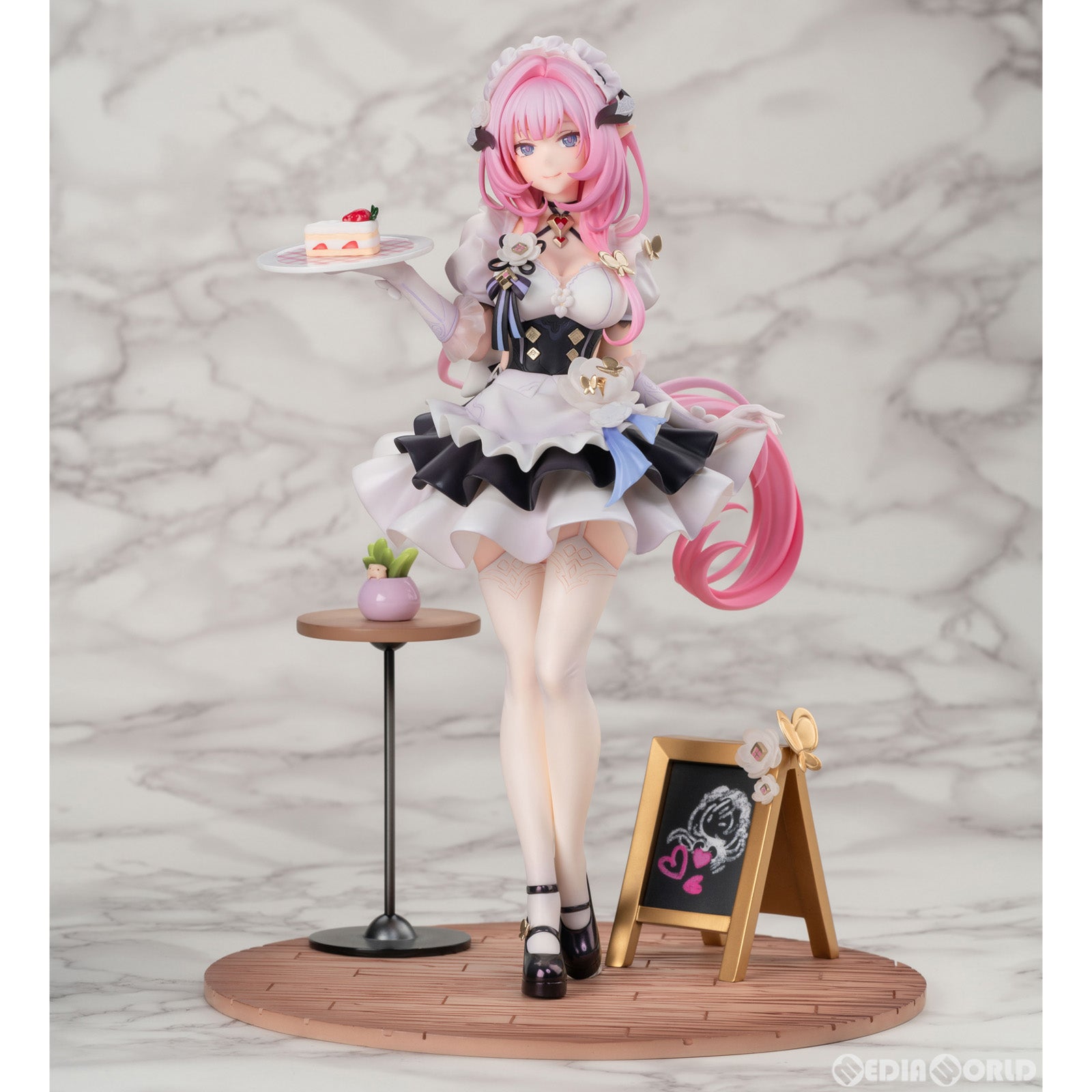 【中古即納】[FIG] 予約特典付属 エリシア ピンクのメイドさん♪Ver. 崩壊3rd 1/7 完成品 フィギュア APEX(エーペックス)(20231022)