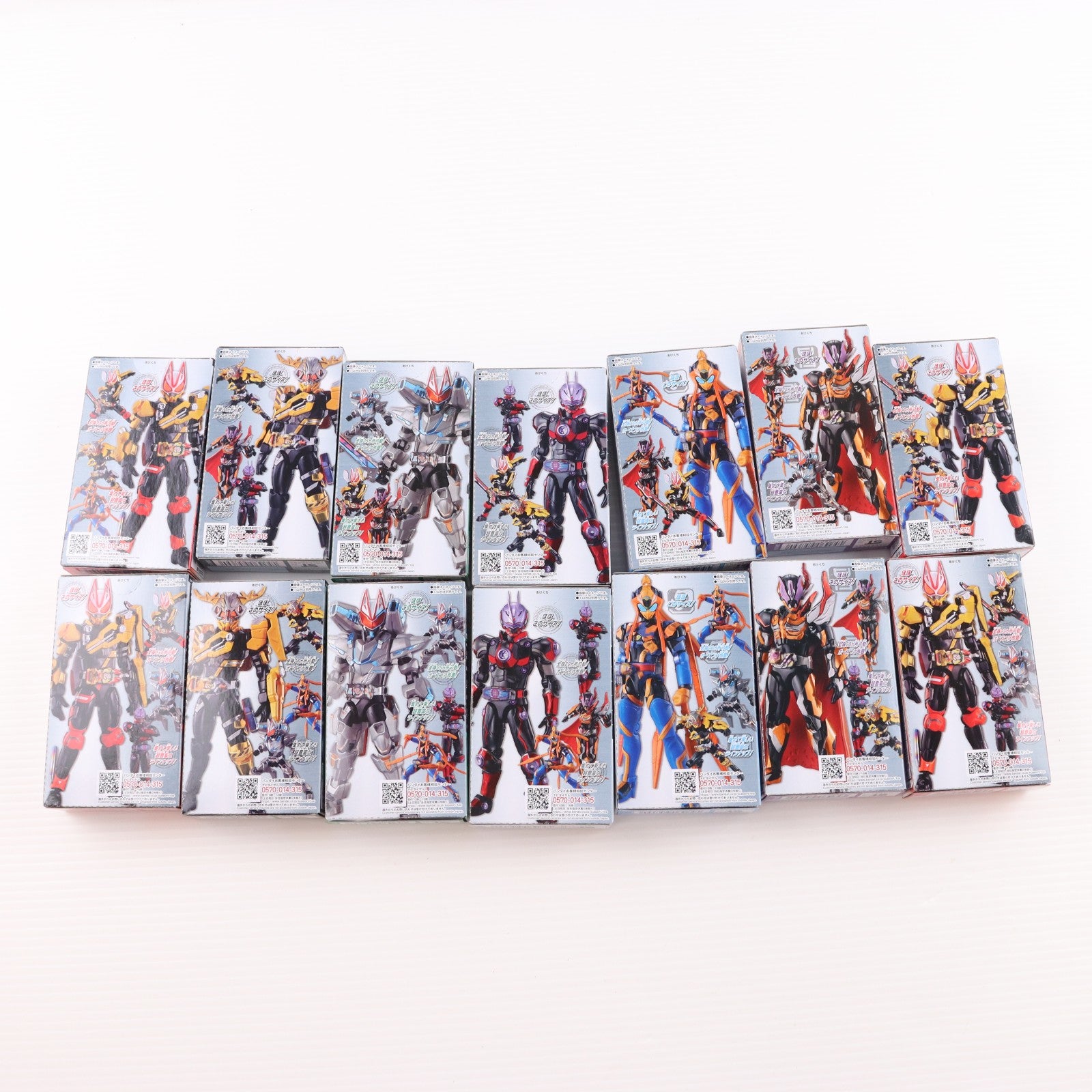 【中古即納】[FIG] (BOX)(食玩) 装動 仮面ライダーギーツ ID5 可動フィギュア(14個) バンダイ(20230313)