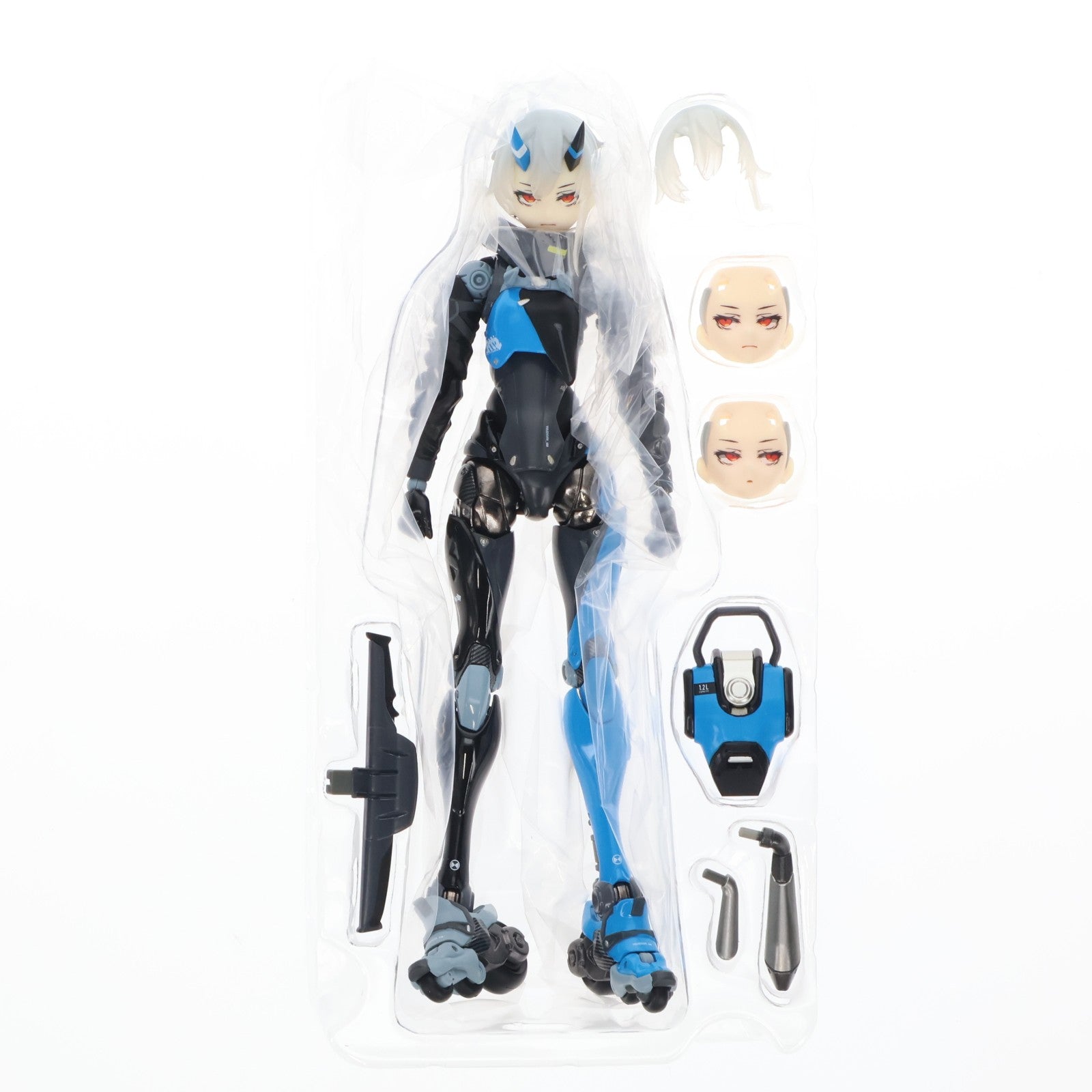 【中古即納】[FIG] MOTORED CYBORG RUNNER(モータード サイボーグ ランナー) SSX_155 TECHNO AZUR(テクノ アズール) 少女発動機 完成品 可動フィギュア マックスファクトリー(20230809)