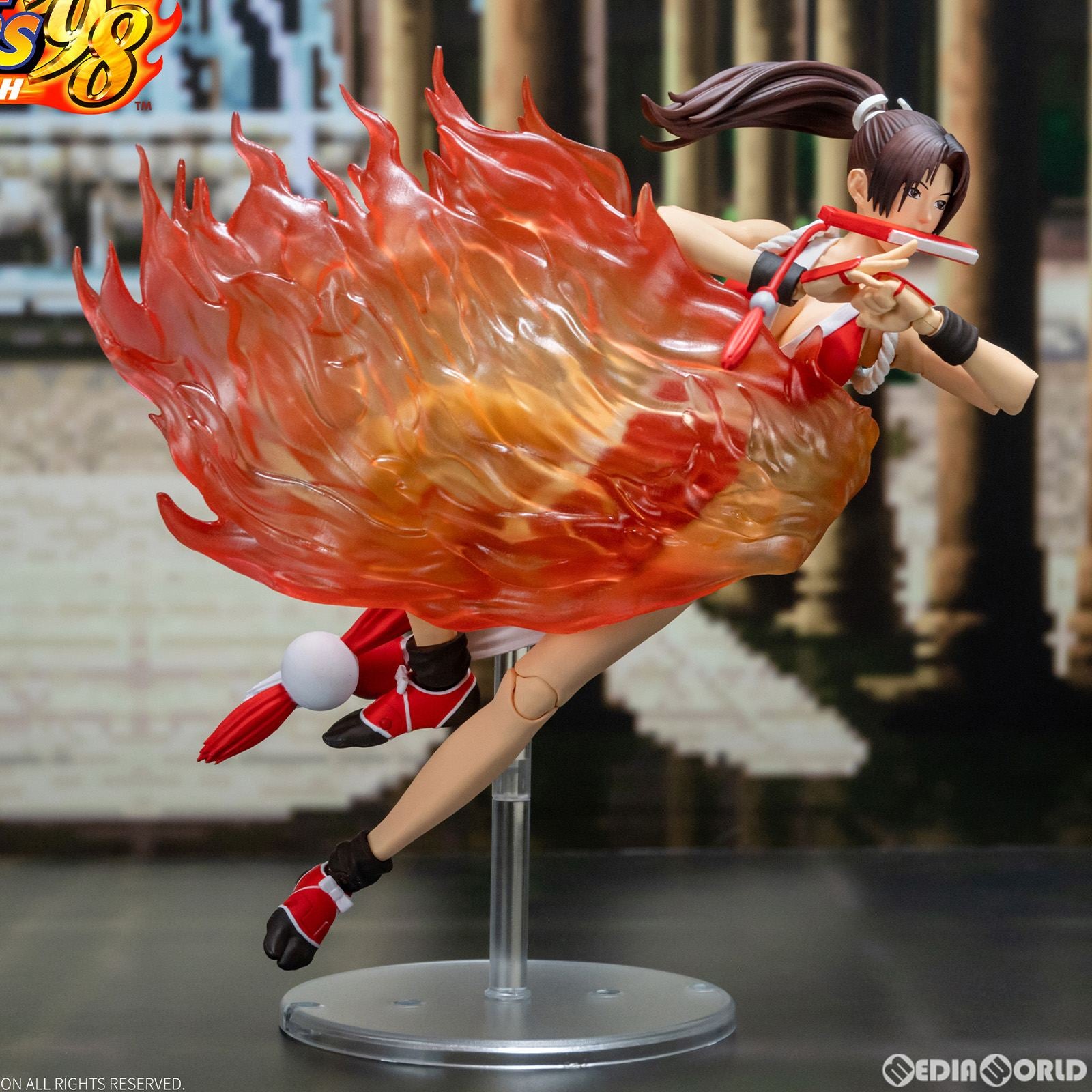 【新品即納】[FIG] 不知火舞(しらぬいまい) THE KING OF FIGHTERS '98 ULTIMATE MATCH(ザ・キング・オブ・ファイターズ98 アルティメットマッチ) アクションフィギュア(SKKF07) ストームコレクティブルズ(20230630)