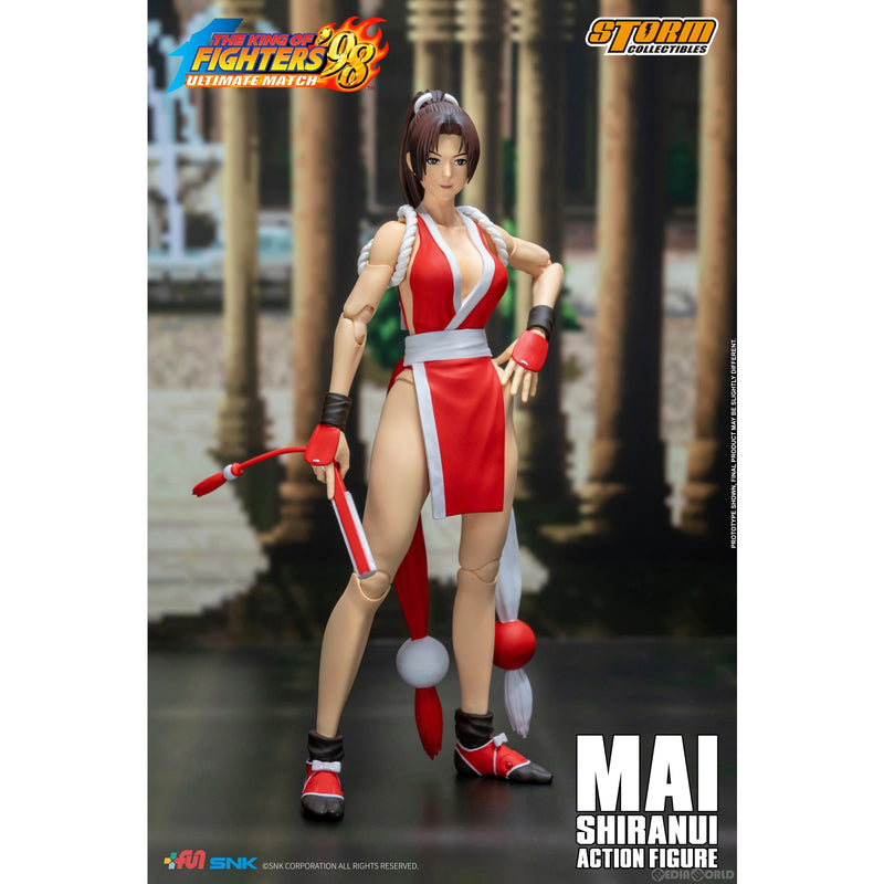 【新品即納】[FIG]不知火舞(しらぬいまい) THE KING OF FIGHTERS '98 ULTIMATE  MATCH(ザ・キング・オブ・ファイターズ98 アルティメットマッチ) アクションフィギュア(SKKF07)  ストームコレクティブルズ(20230630)