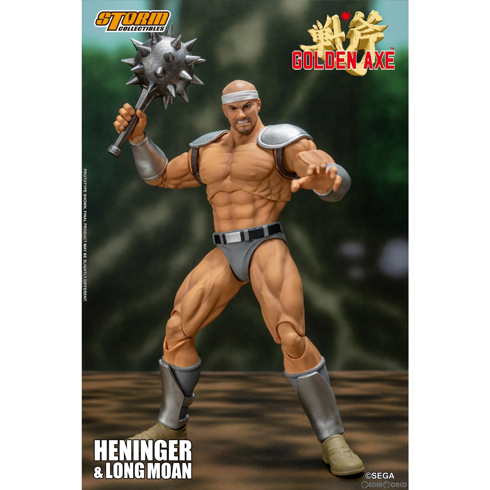 【新品即納】[FIG] ヘニンガー&ロングモーン 2パック ゴールデンアックス アクションフィギュア(SGGX09) ストームコレクティブルズ(20240531)