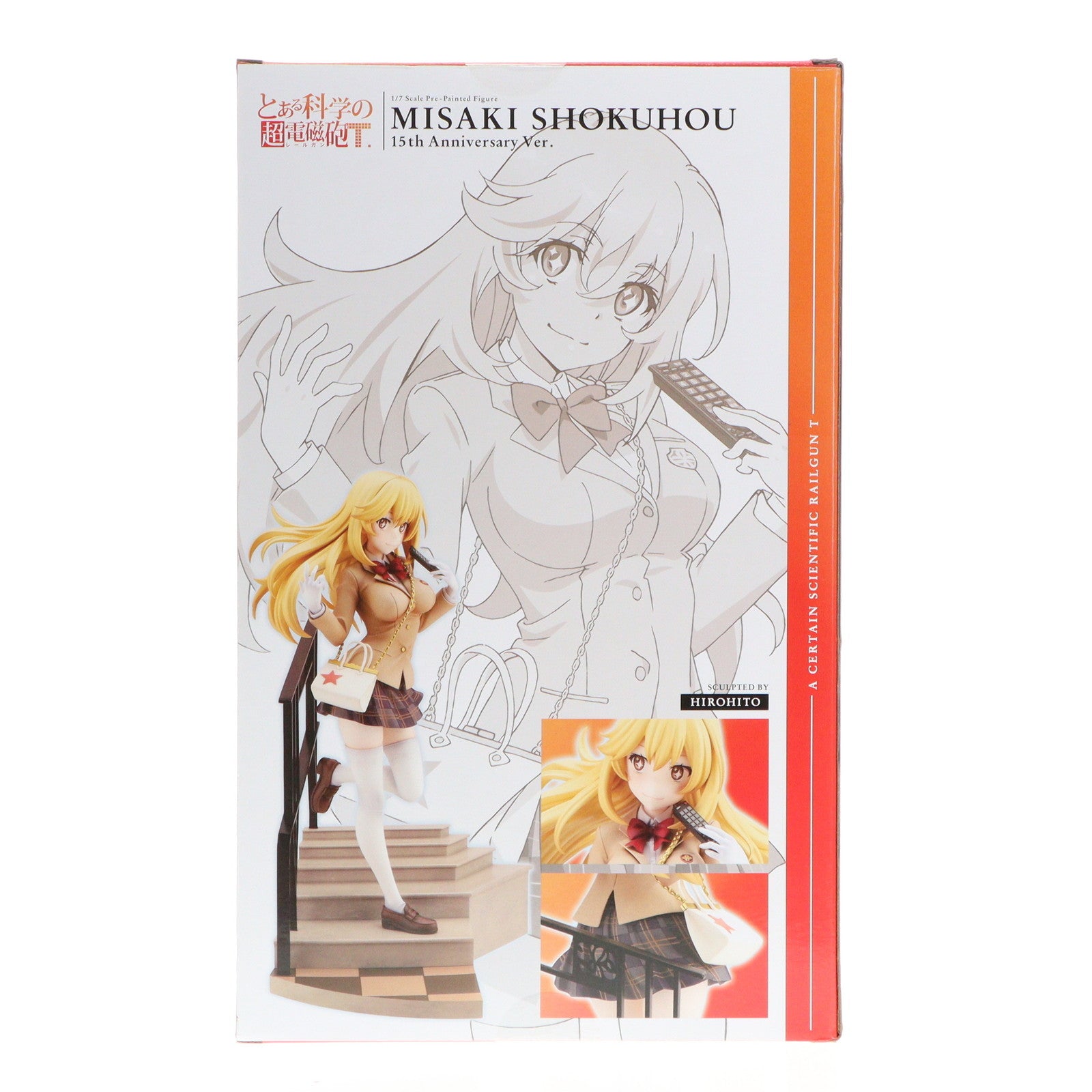 【中古即納】[FIG] 食蜂操祈(しょくほうみさき) 15周年記念Ver. とある科学の超電磁砲T 1/7 完成品 フィギュア(PV015) コトブキヤ(20230526)