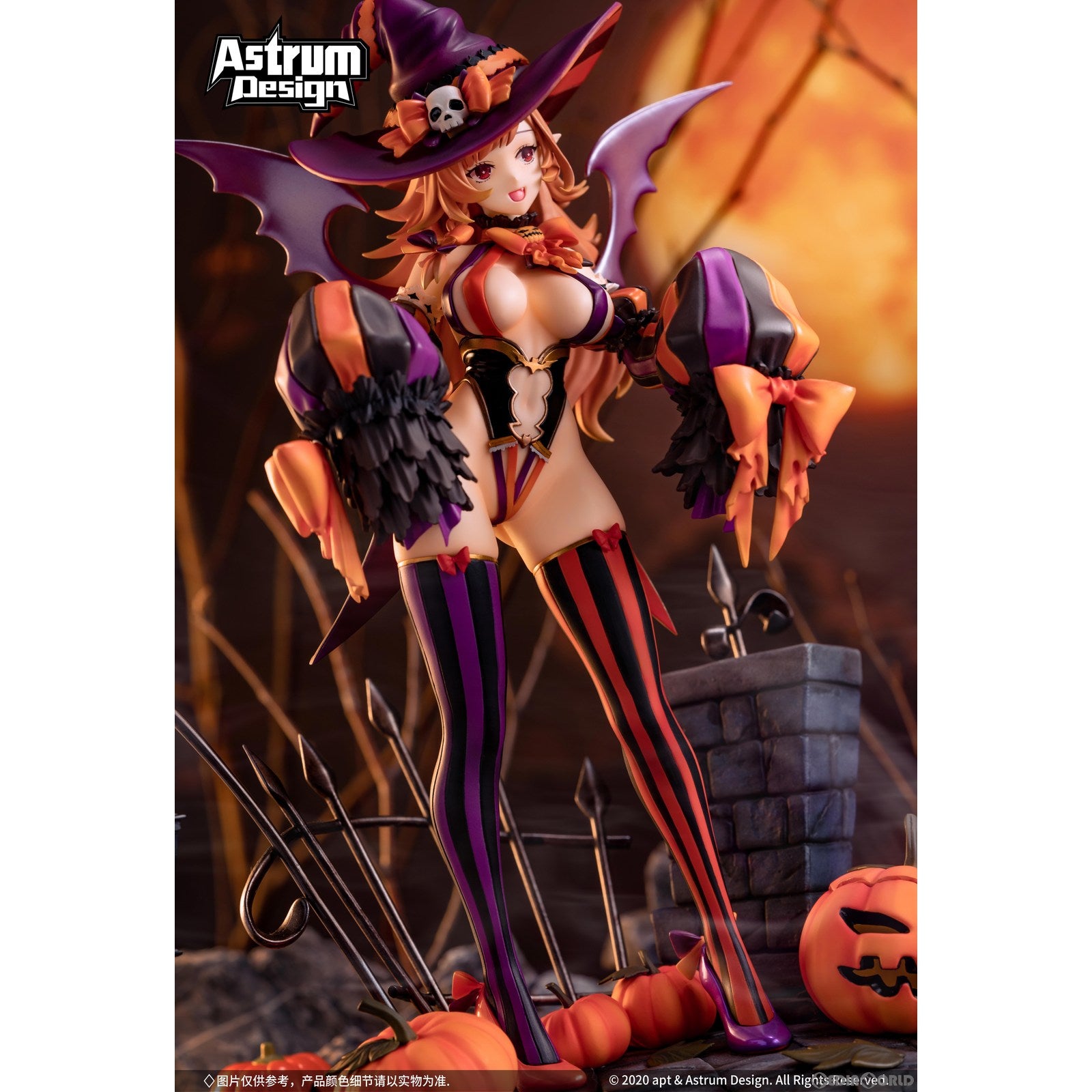 【中古即納】[FIG] ORIGINAL DESIGN ART CORP. APT ハロウィンサキュバス 豪華版 1/7 完成品 フィギュア Astrum Design(アストラムデザイン)(20240209)