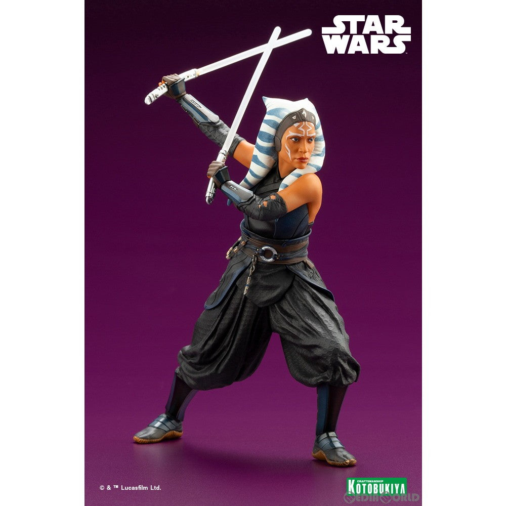 【新品即納】[FIG] ARTFX+ アソーカ・タノ STAR WARS(スター・ウォーズ) 1/10 簡易組立キット フィギュア(SW195) コトブキヤ(20230625)