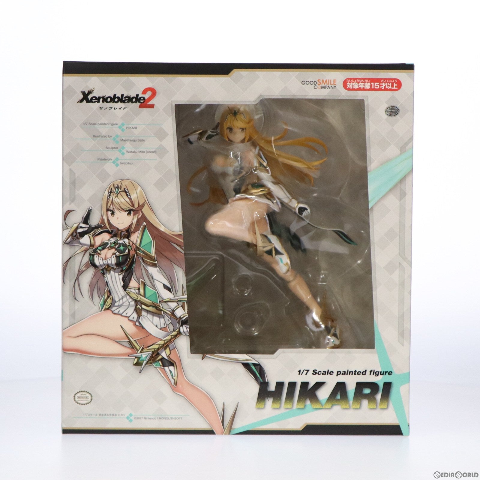 【中古即納】[FIG] (再販3次出荷) ヒカリ ゼノブレイド2 1/7 完成品 フィギュア GOODSMILE ONLINE SHOP&Amazon.co.jp&あみあみ限定 グッドスマイルカンパニー(20190331)