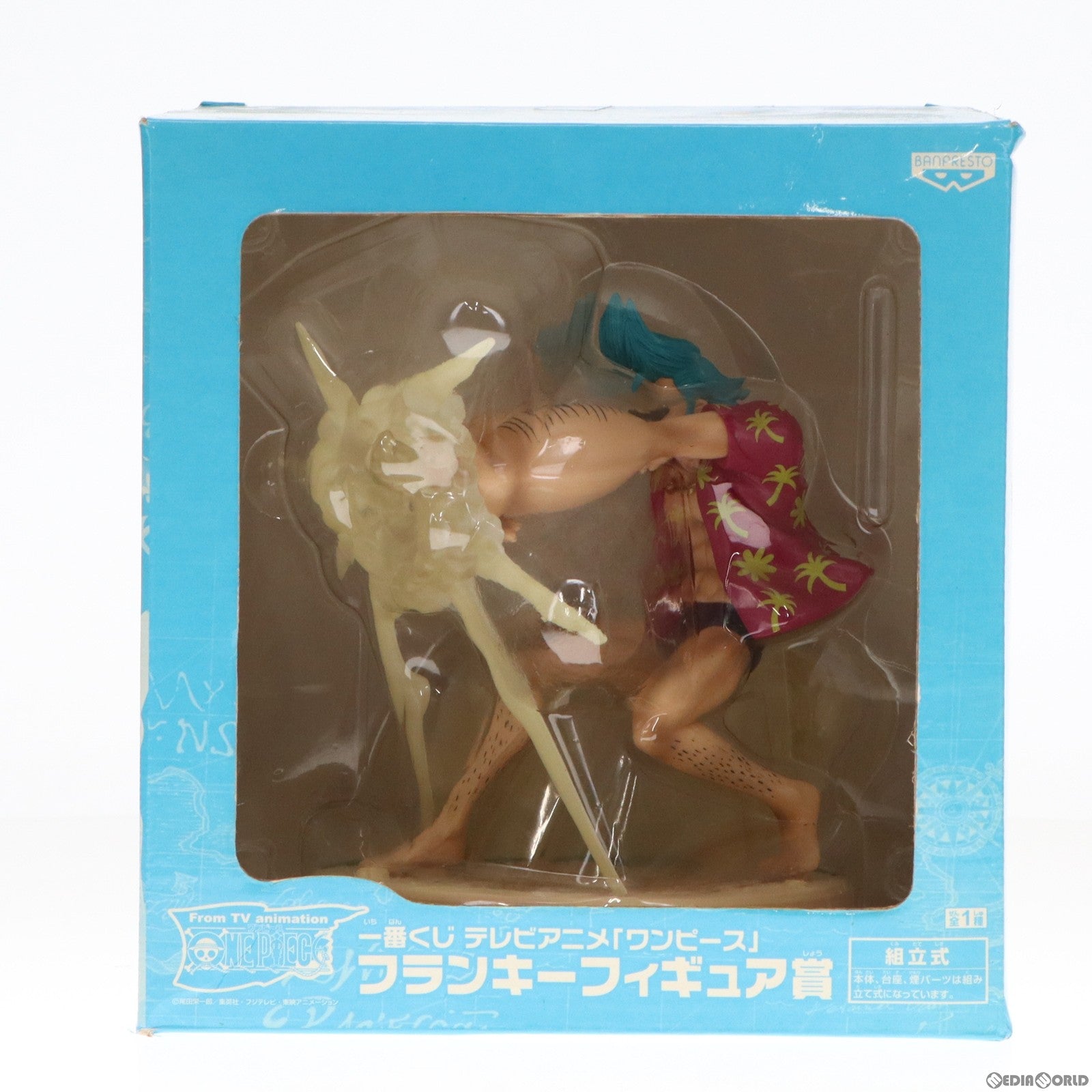 【中古即納】[FIG] フランキーフィギュア賞 フランキー 一番くじ テレビアニメ ワンピース ONE PIECE プライズ バンプレスト(20080531)