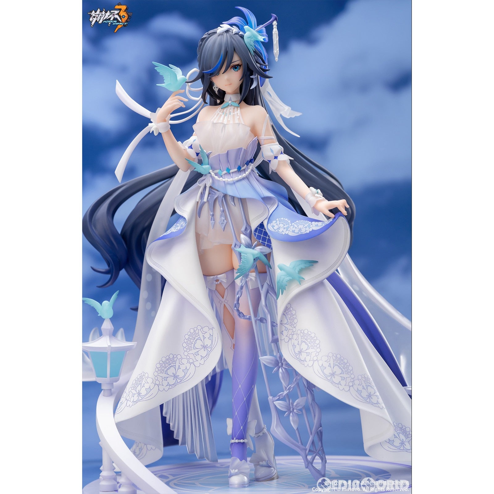 【新品即納】[FIG] 予約特典付属 フカ・雲墨丹心 蒼い鳥の庭Ver. 崩壊3rd 1/8 完成品 フィギュア miHoYo(ミホヨ) (20240127)