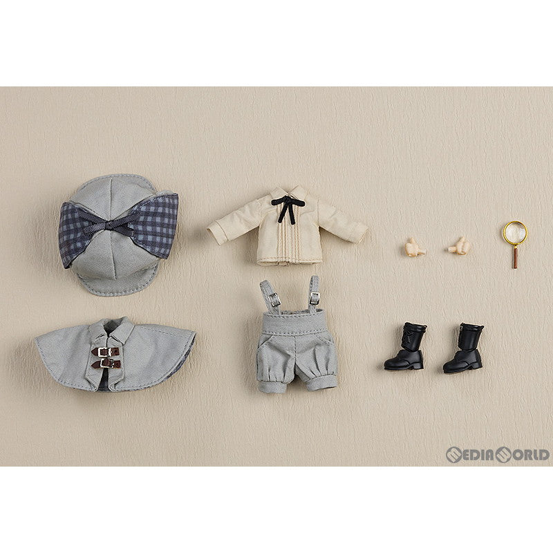 【新品即納】[FIG] ねんどろいどどーる おようふくセット 探偵:Boy(グレー) フィギュア用アクセサリ グッドスマイルカンパニー(20230806)
