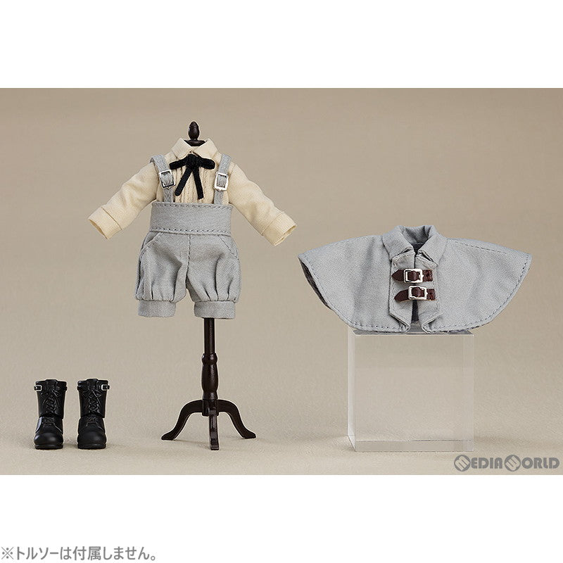【新品即納】[FIG] ねんどろいどどーる おようふくセット 探偵:Boy(グレー) フィギュア用アクセサリ グッドスマイルカンパニー(20230806)