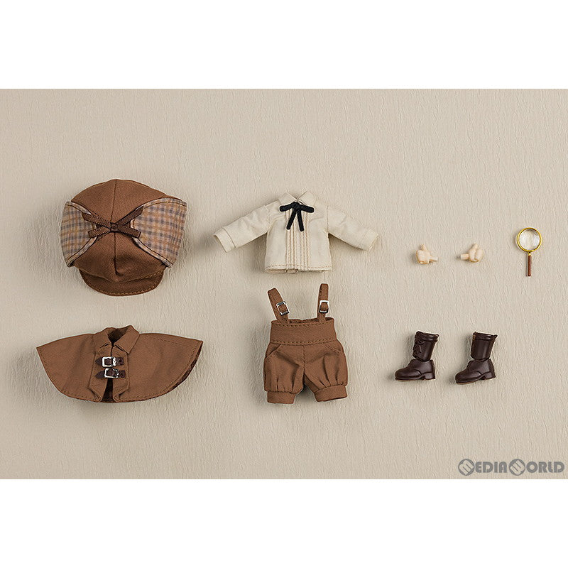 【新品即納】[FIG] ねんどろいどどーる おようふくセット 探偵:Boy(ブラウン) フィギュア用アクセサリ グッドスマイルカンパニー(20230806)