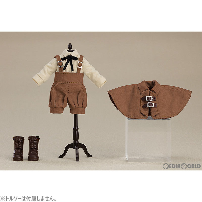 【新品即納】[FIG] ねんどろいどどーる おようふくセット 探偵:Boy(ブラウン) フィギュア用アクセサリ グッドスマイルカンパニー(20230806)
