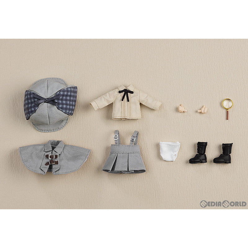【新品即納】[FIG] ねんどろいどどーる おようふくセット 探偵:Girl(グレー) フィギュア用アクセサリ グッドスマイルカンパニー(20230806)