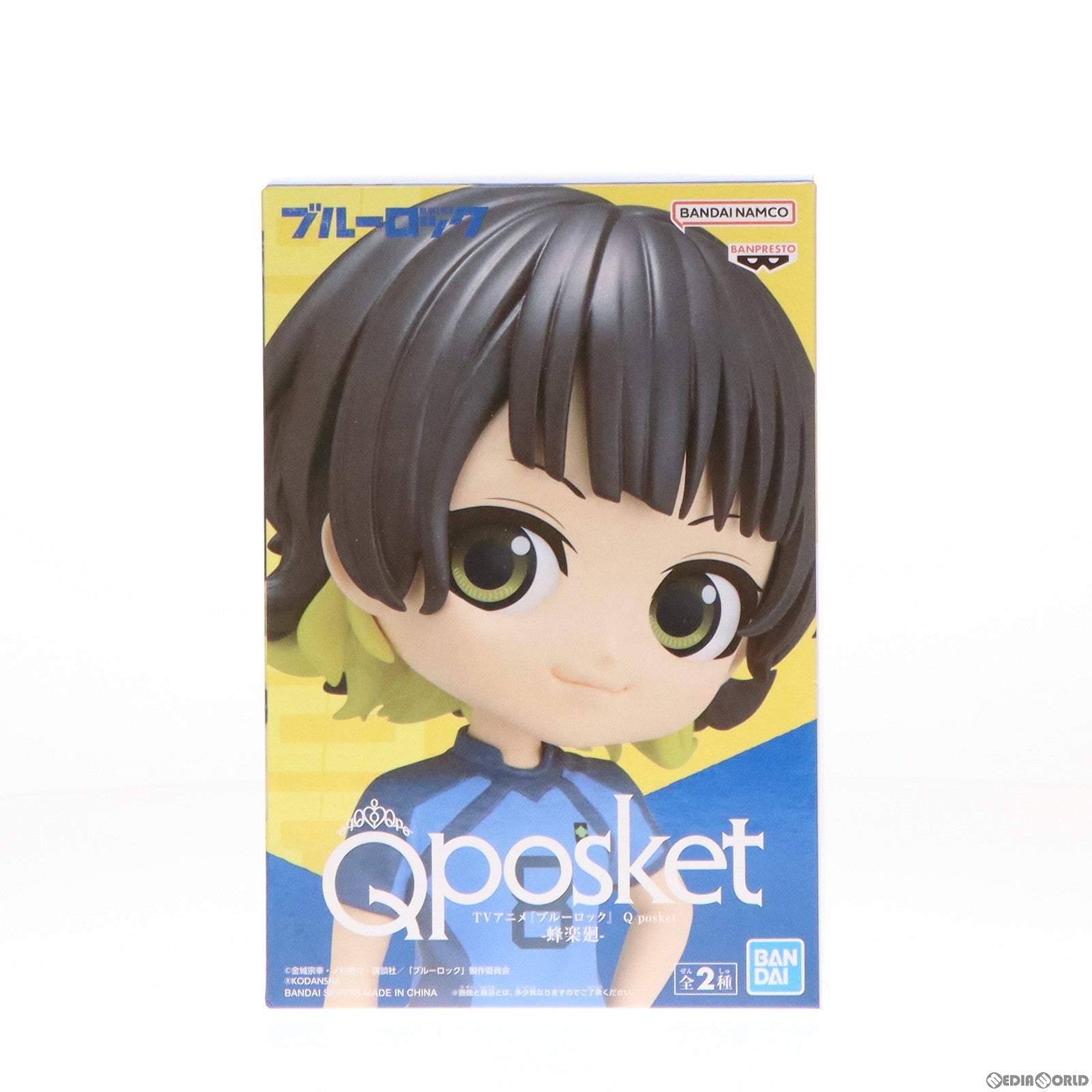 【中古即納】[FIG] 蜂楽廻(ばちらめぐる) A(衣装濃) ブルーロック Q posket-蜂楽廻- フィギュア プライズ(2619278) バンプレスト(20221110)