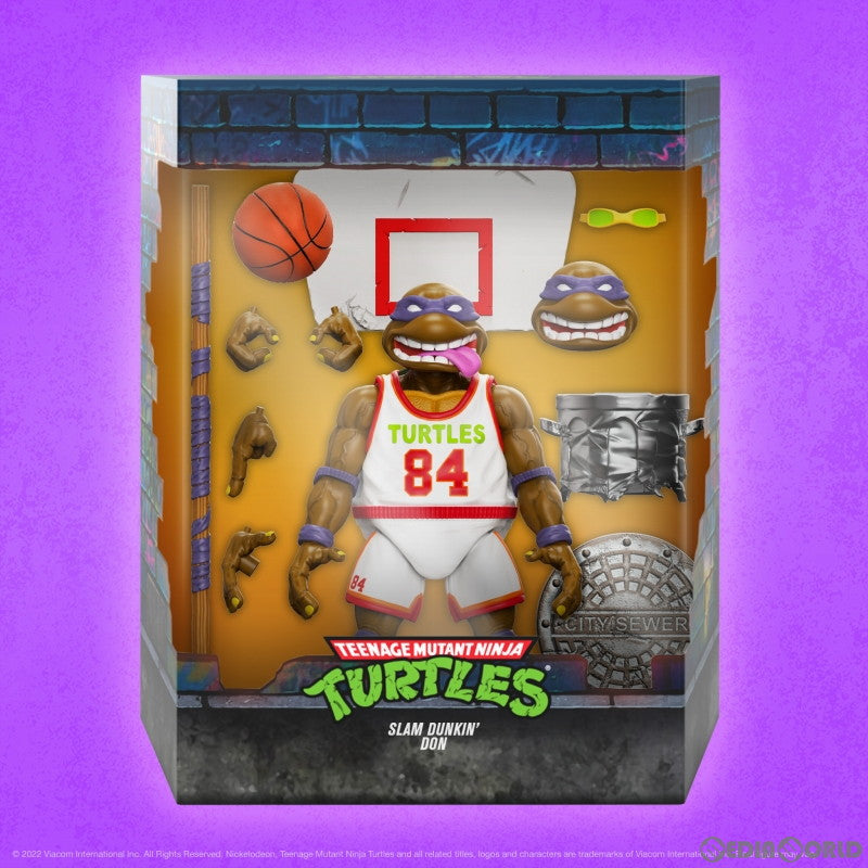 【新品即納】[FIG] スラムダンキン ドナテロ ティーンエイジ・ミュータント・ニンジャ・タートルズ TMNT wave 9 アルティメイト 6インチ アクションフィギュア スーパー7(20240310)