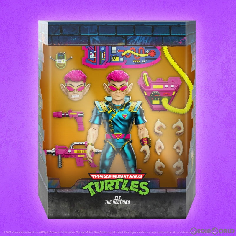 【新品即納】[FIG] ニュートリノス ザック ティーンエイジ・ミュータント・ニンジャ・タートルズ TMNT wave 9 アルティメイト 6インチ アクションフィギュア スーパー7(20240310)