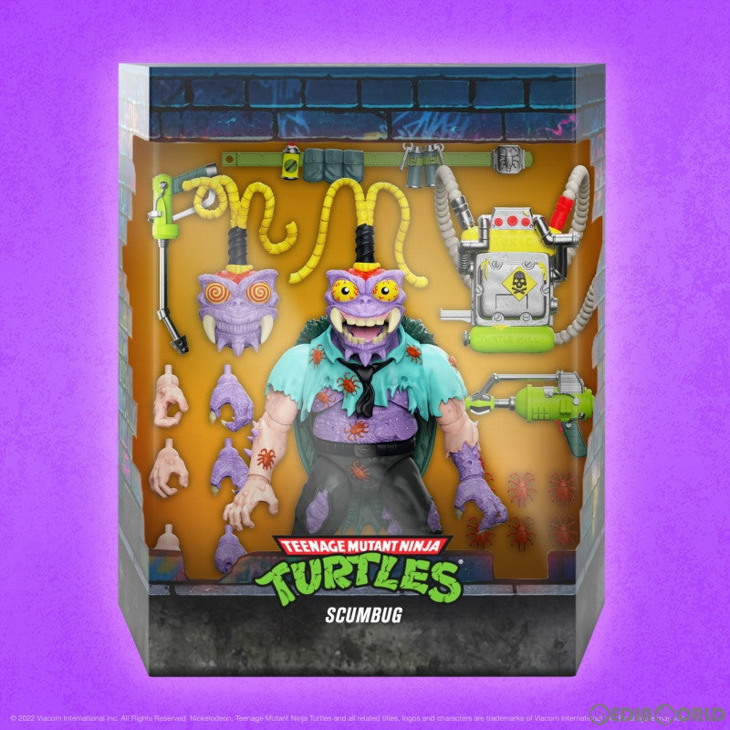 【新品即納】[FIG] スカムバグ ティーンエイジ・ミュータント・ニンジャ・タートルズ TMNT wave 9 アルティメイト 7インチ アクションフィギュア スーパー7(20240310)