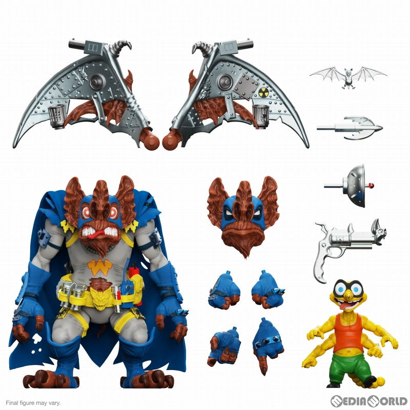 【新品即納】[FIG] ウィングナット&スクリュールーズ ティーンエイジ・ミュータント・ニンジャ・タートルズ TMNT wave 9 アルティメイト 9インチ アクションフィギュア スーパー7(20240310)