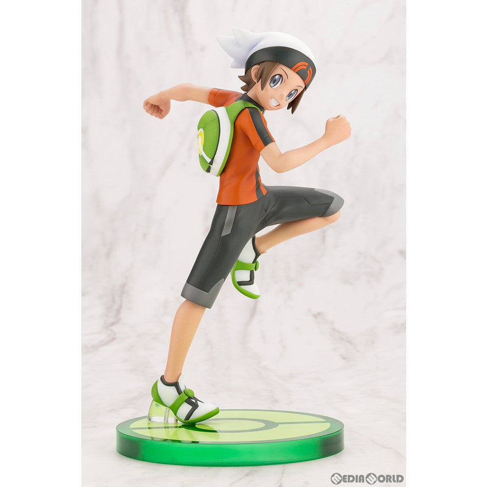 【新品即納】[FIG]ARTFX J ユウキ with キモリ ポケットモンスター 1/8 完成品 フィギュア(PV045) コトブキヤ(20230531)