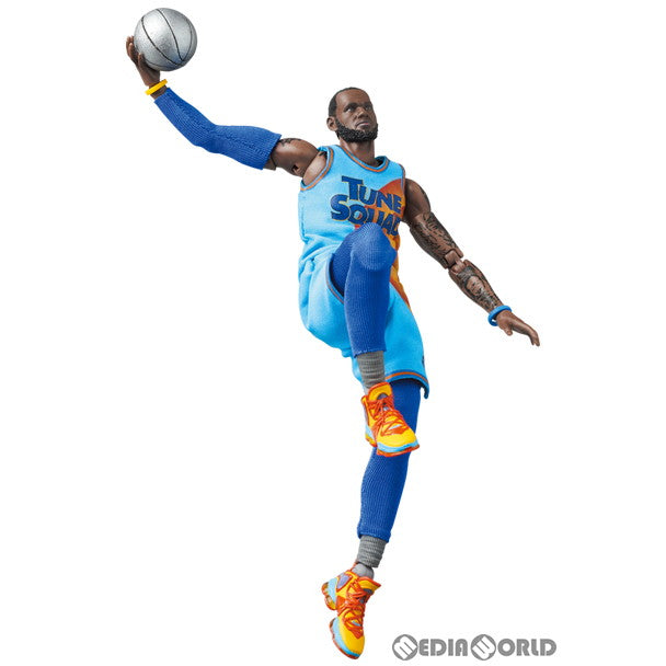 【新品即納】[FIG] マフェックス No.197 MAFEX LeBron James SPACE JAM: A NEW LEGACY Ver.(レブロン・ジェームズ スペース・プレイヤーズVer.) 完成品 可動フィギュア メディコム・トイ(20231103)