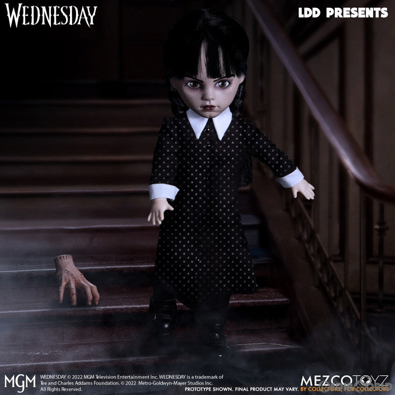 【新品即納】[FIG] リビングデッドドールズ ウェンズデー・アダムス with ハンド Netflix Wednesday(ネットフリックス ウェンズデー) 完成品 フィギュア メズコトイズ(20230930)