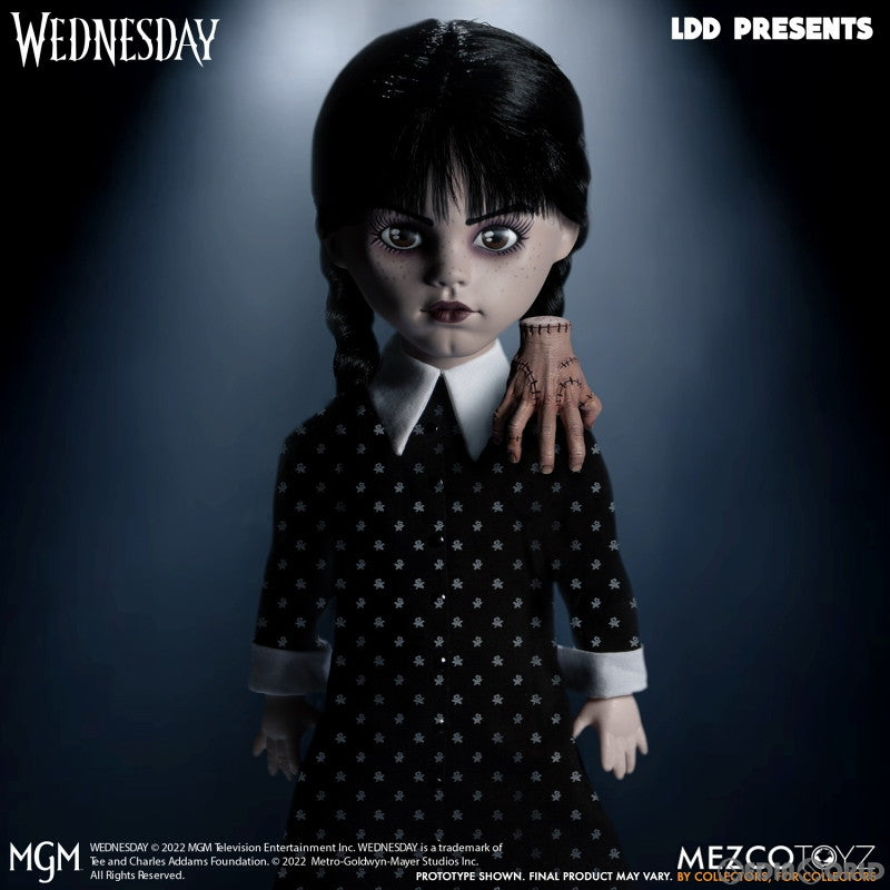 【新品即納】[FIG] リビングデッドドールズ ウェンズデー・アダムス with ハンド Netflix Wednesday(ネットフリックス ウェンズデー) 完成品 フィギュア メズコトイズ(20230930)