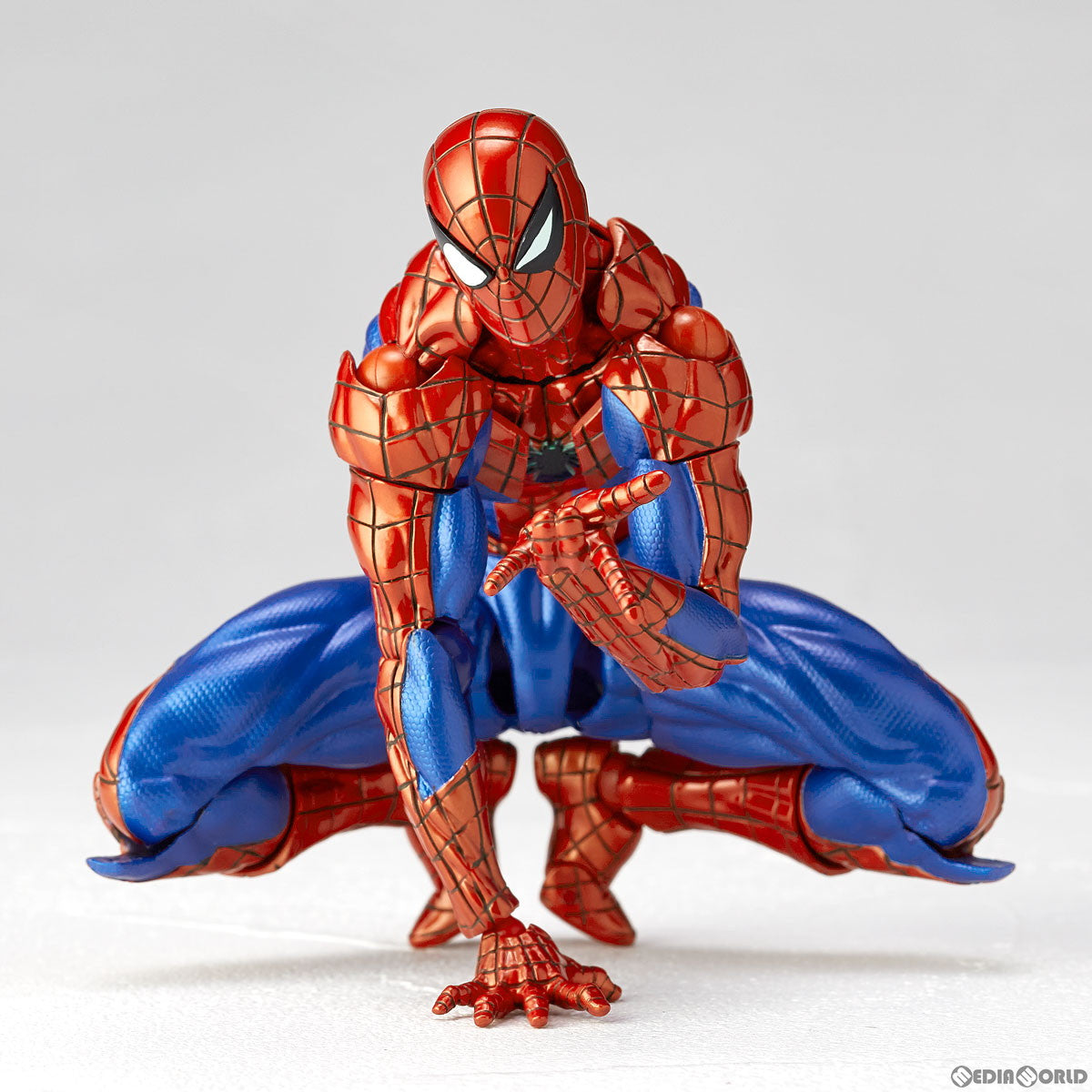 【中古即納】[FIG] (再販) リボルテック アメイジング・ヤマグチ スパイダーマン Ver.2.0 完成品 可動フィギュア(NR003) 海洋堂(20240630)