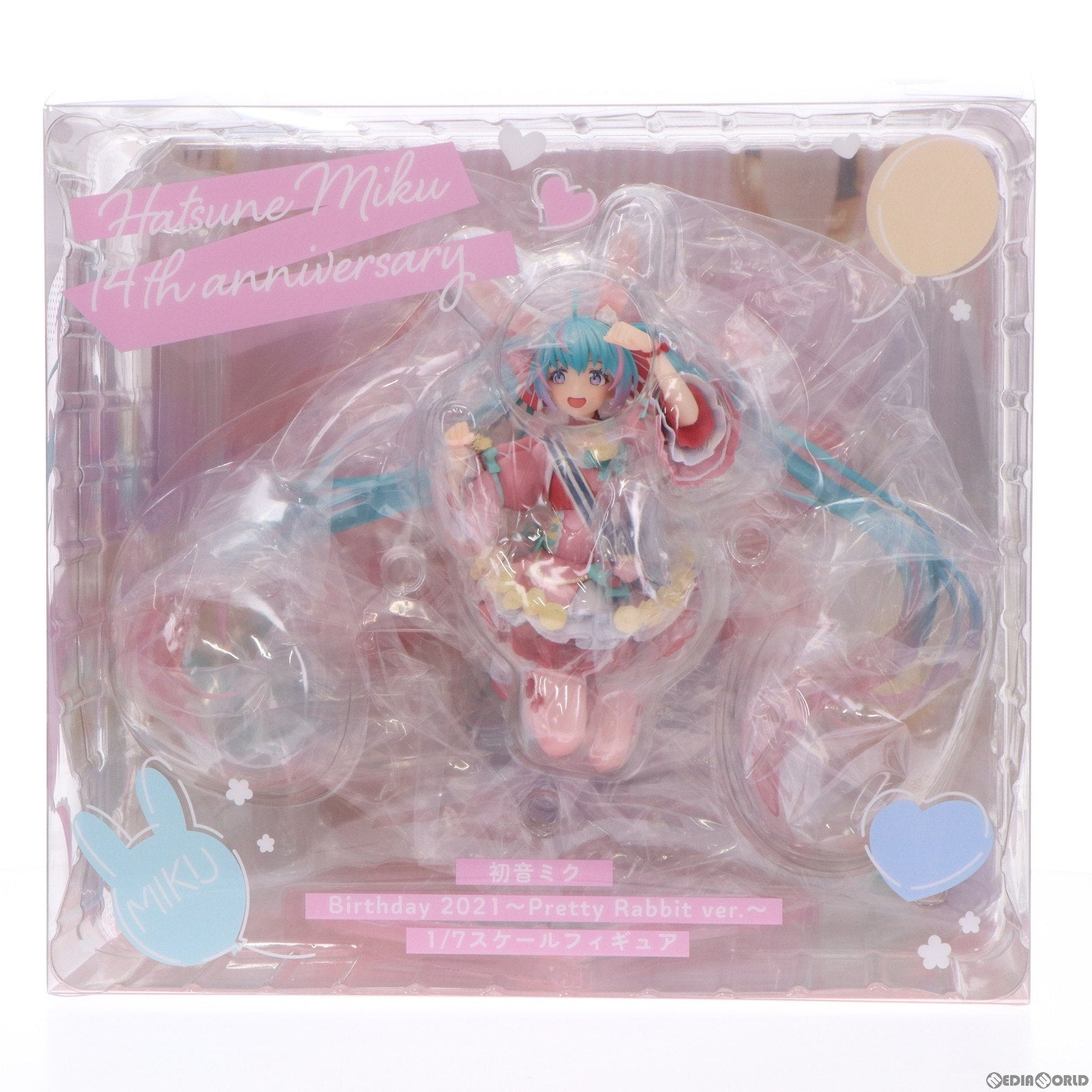 【中古即納】[FIG] 初音ミク Birthday 2021 Pretty Rabbit ver. キャラクター・ボーカル・シリーズ 01 初音ミク 1/7 完成品 フィギュア spiritale公式ショップ限定 Spiritale(スピリテイル)(20221130)