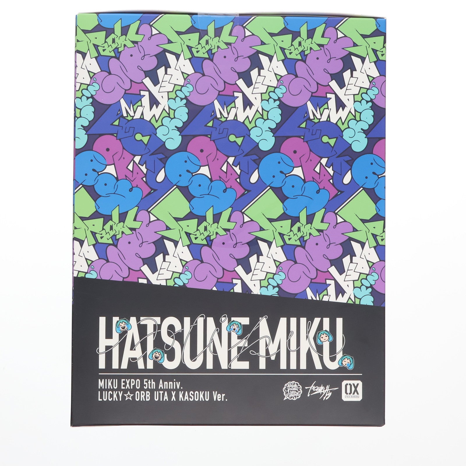 【中古即納】[FIG] GOODSMILE ONLINE SHOP限定特典付属 初音ミク MIKU EXPO 5th Anniv. / Lucky☆Orb: UTA X KASOKU Ver. キャラクター・ボーカル・シリーズ01 初音ミク 1/8 完成品 フィギュア グッドスマイルカンパニー(20221128)