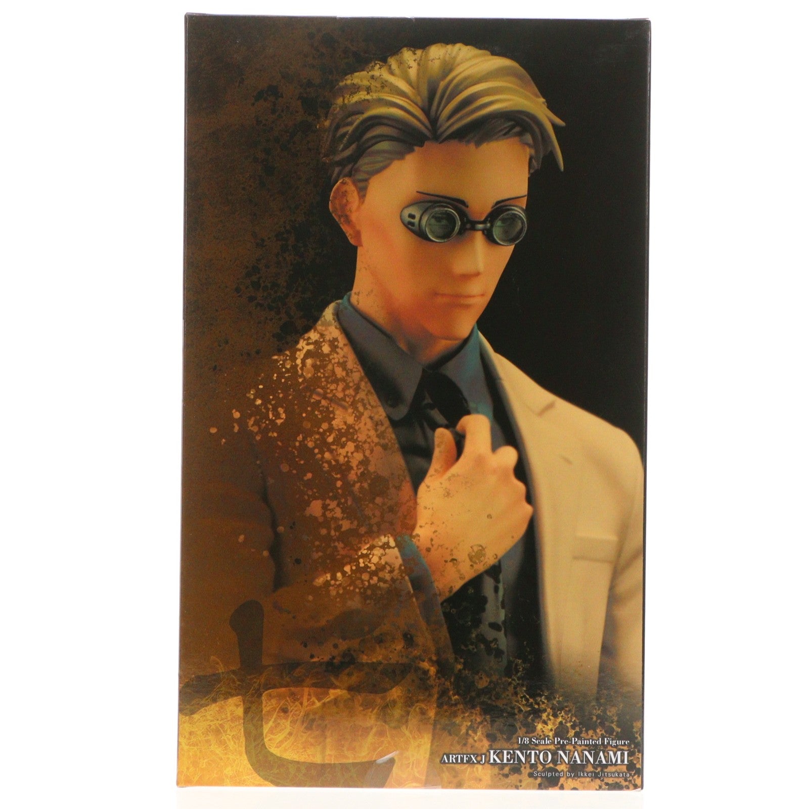 【中古即納】[FIG] コトブキヤショップ限定特典付属 ARTFX J 七海建人(ななみけんと) 呪術廻戦 1/8 完成品 フィギュア(PV039) コトブキヤ(20221222)