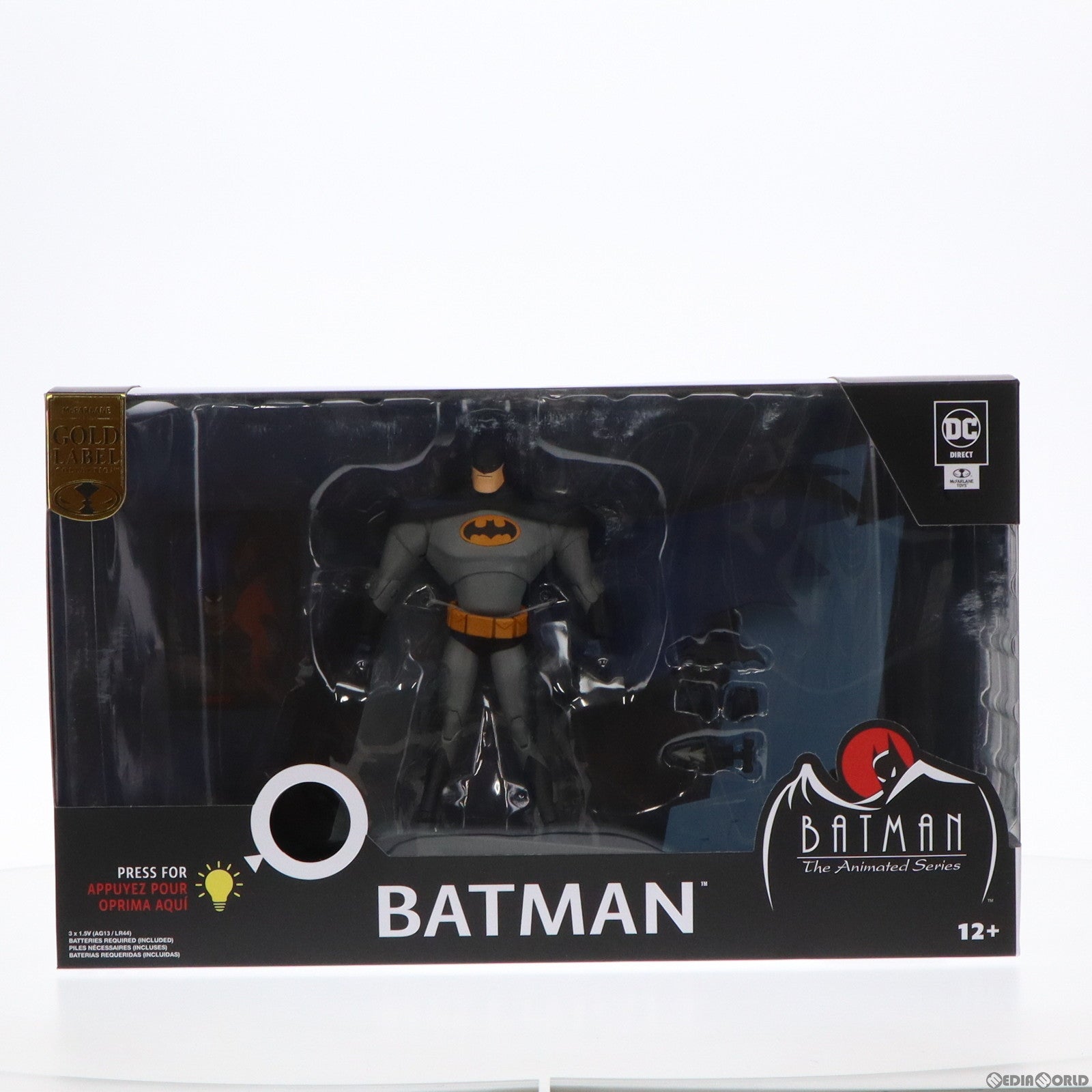 【中古即納】[FIG] DCダイレクト バットマン(30周年記念版) バットマン アニメイテッド 完成品 7インチ・アクションフィギュア マクファーレントイズ/ホットトイズ(20221123)