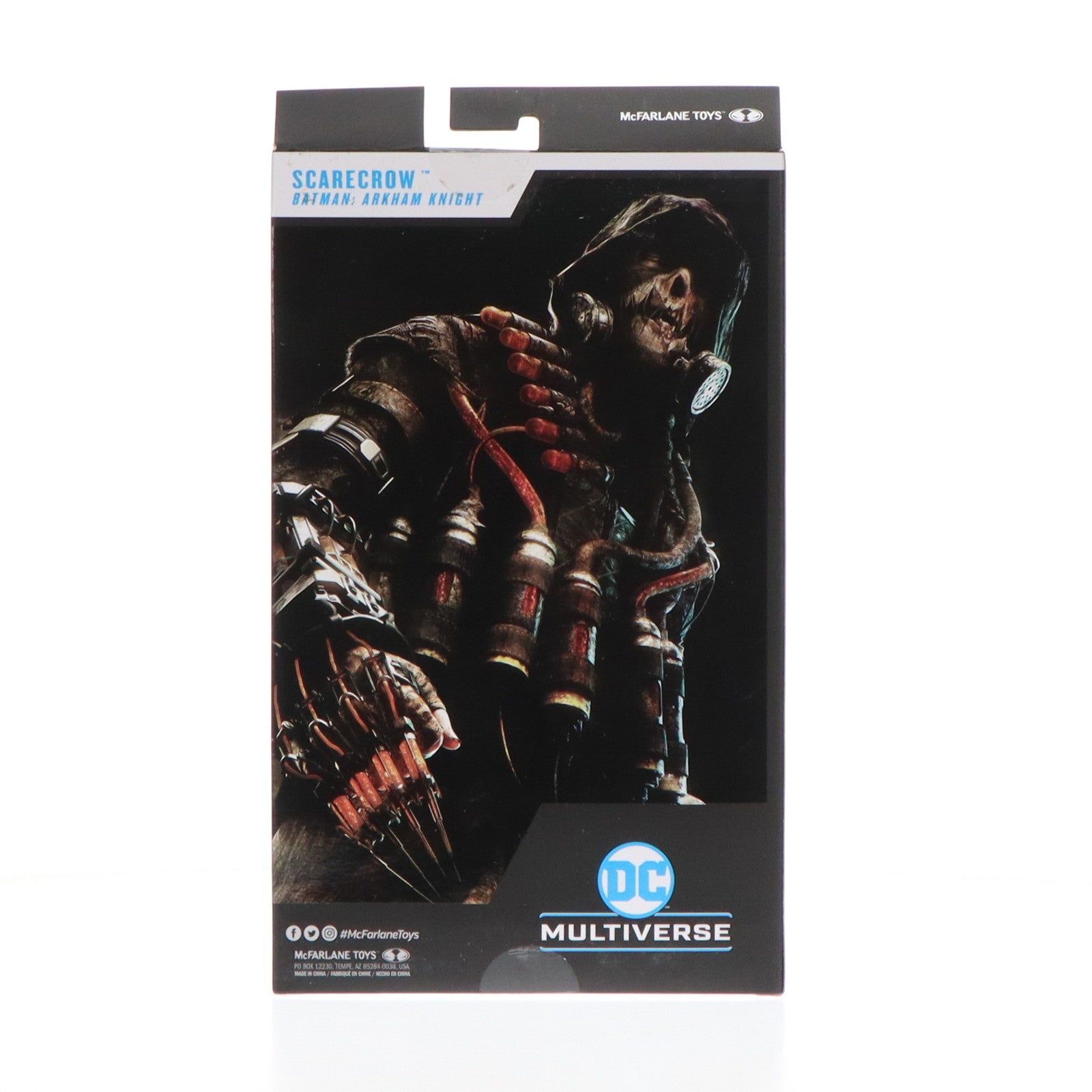 【中古即納】[FIG] スケアクロウ 「バットマン:アーカム・シティ」 DCマルチバース #187 7インチ・アクション フィギュア マクファーレントイズ/ホットトイズ(20230219)