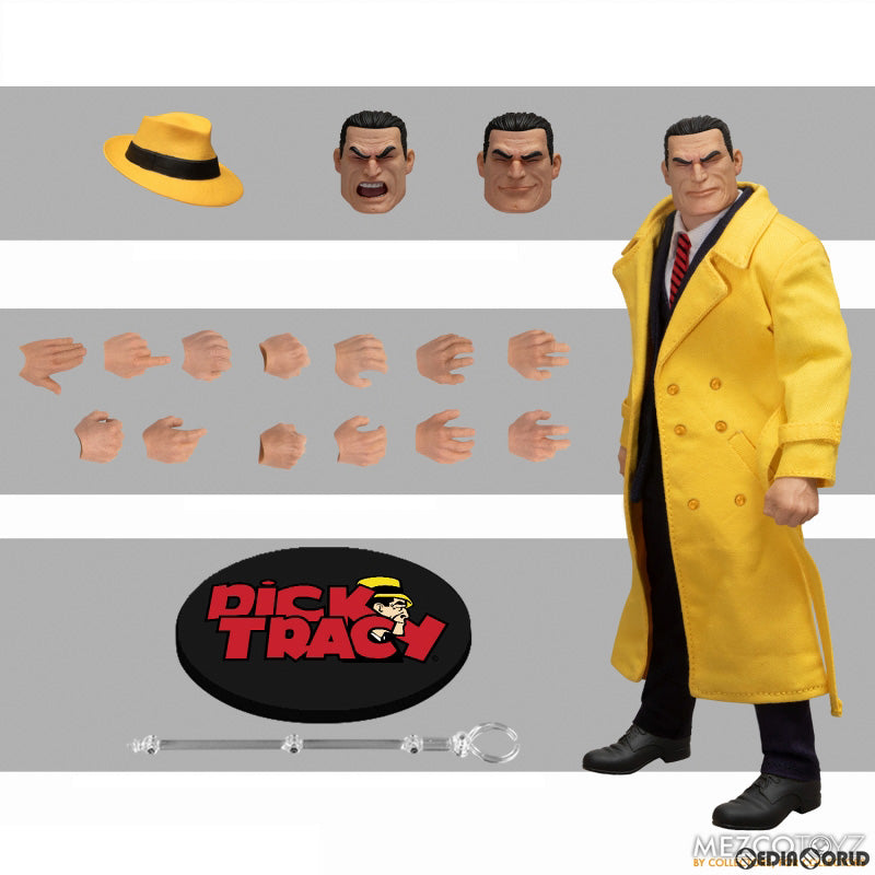 【新品即納】[FIG]ワン12コレクティブ Dick Tracy ディック・トレイシー vs フラップトップ 1/12 アクションフィギュア  ボックスセット メズコトイズ(20240731)