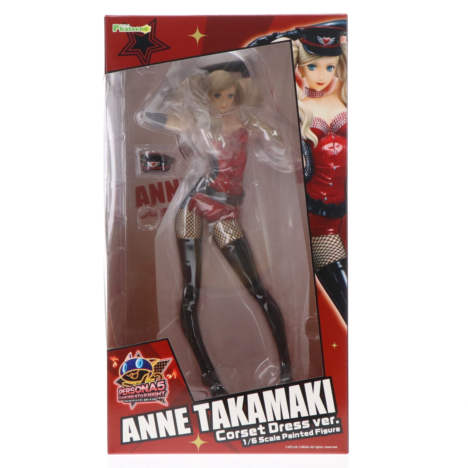 【新品即納】[FIG] 高巻杏(たかまきあん) コルセットドレスver. ペルソナ5 ダンシング・スターナイト 1/6 完成品 フィギュア(PVC295) ファレノ/オーキッドシード(20231229)