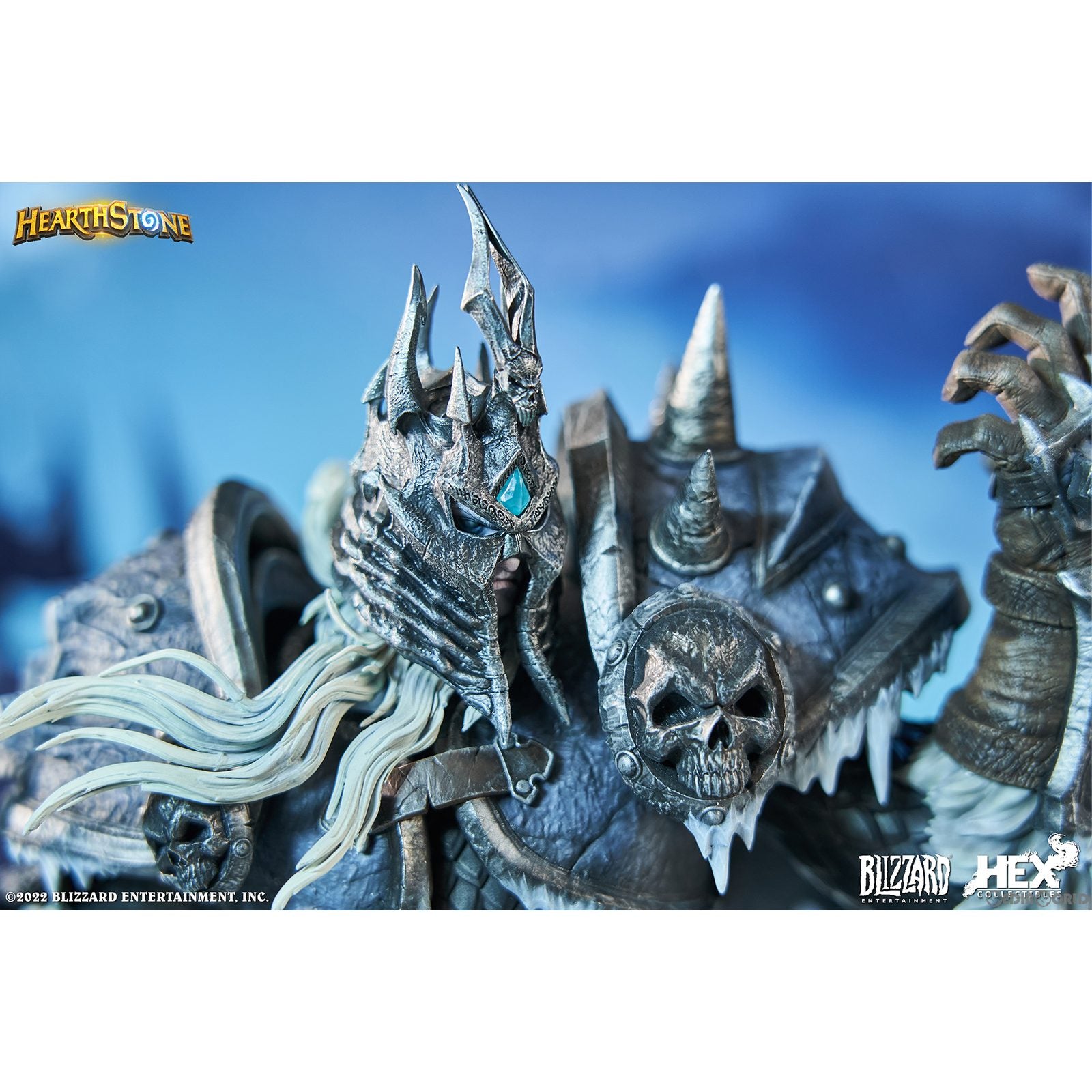 【新品即納】[FIG] リッチキング ハースストーン 1/6スケールスタチュー 完成品 フィギュア HEX Collectibles(20230731)