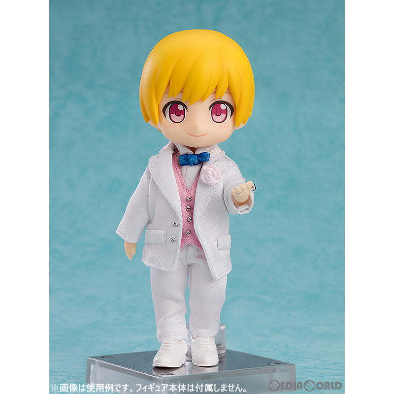 【新品即納】[FIG] ねんどろいどどーる おようふくセット タキシード(ホワイト) フィギュア用アクセサリ グッドスマイルカンパニー(20231029)